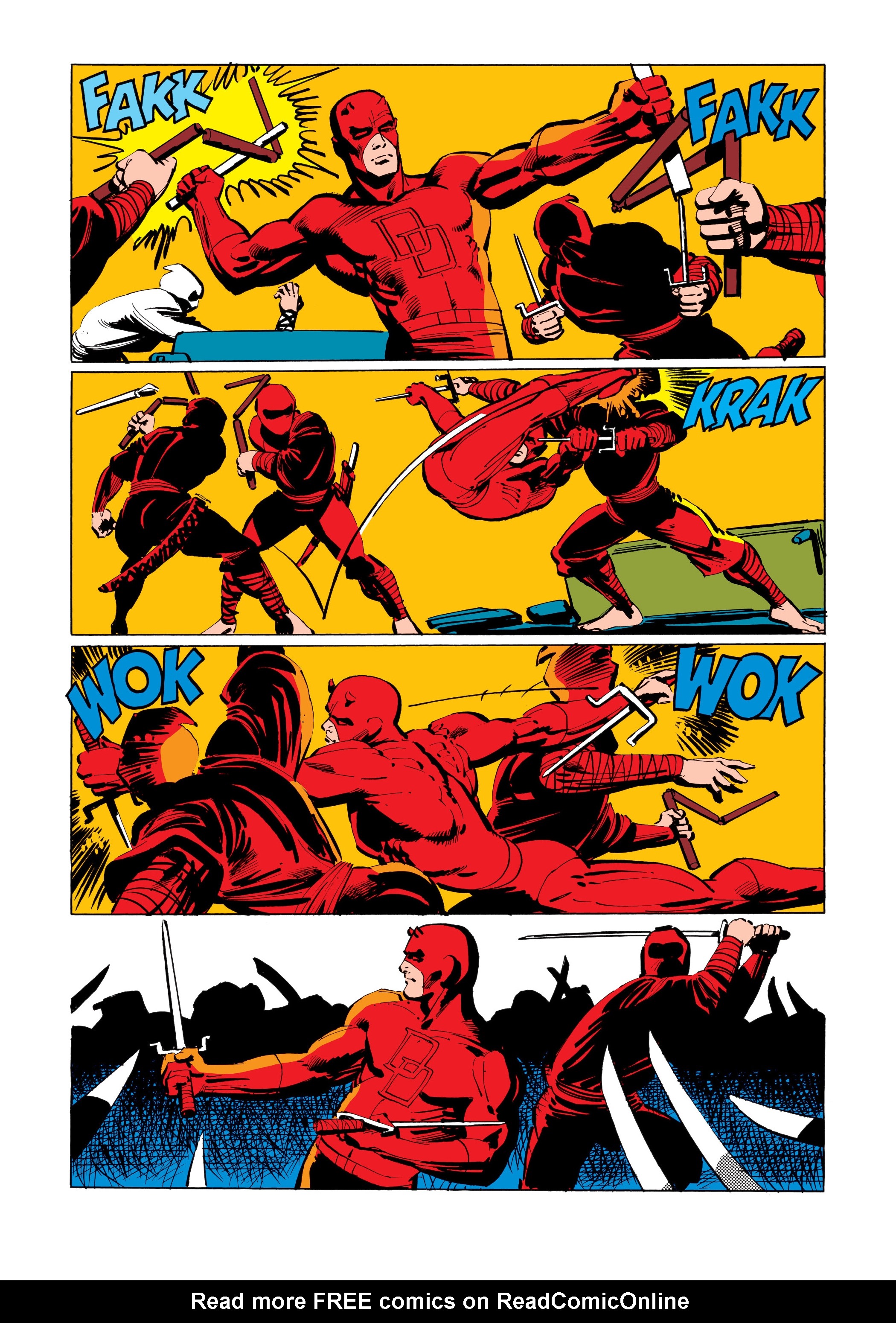 Read online Marvel Masterworks: Daredevil comic -  Issue # TPB 17 (Part 2) - 76