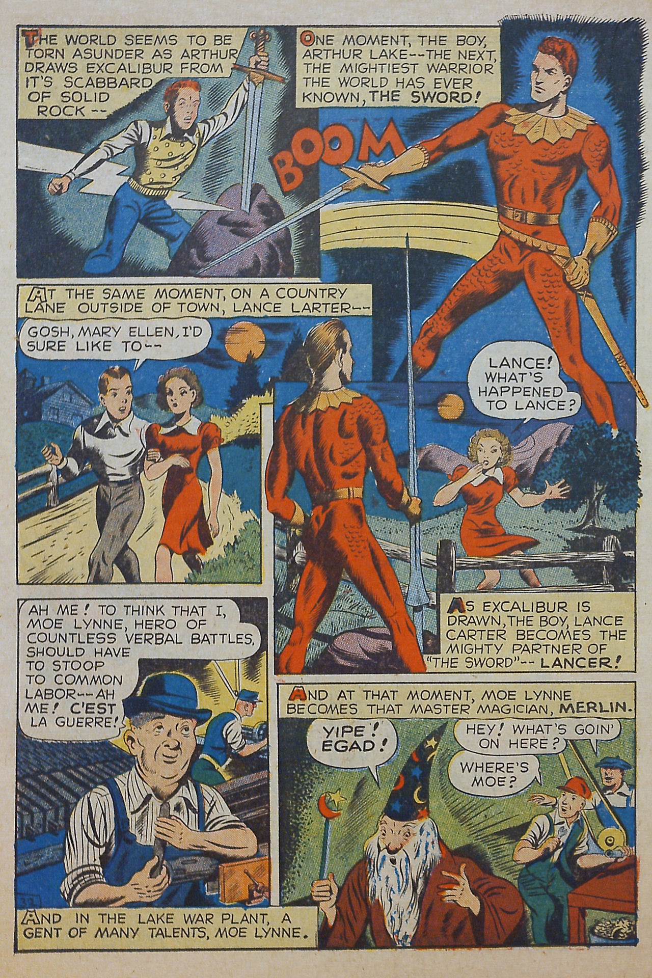 Read online Super-Mystery Comics comic -  Issue #19 - 33