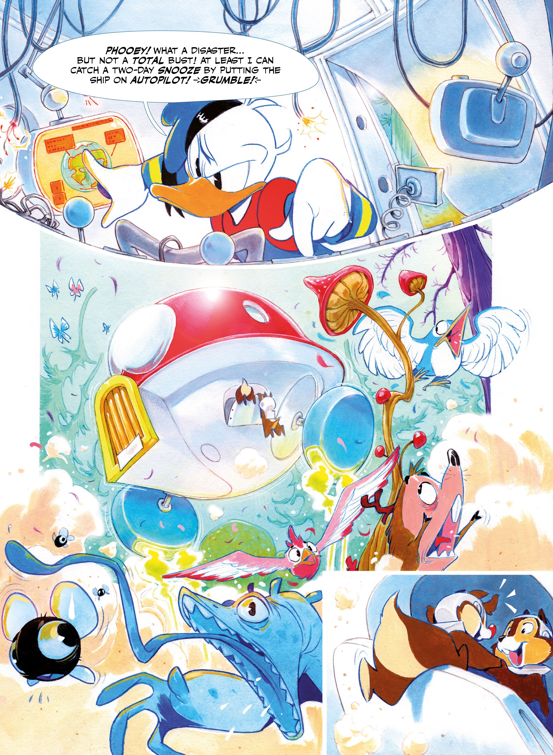 Read online Disney Once Upon a Mouse… In the Future comic -  Issue # TPB (Part 2) - 32