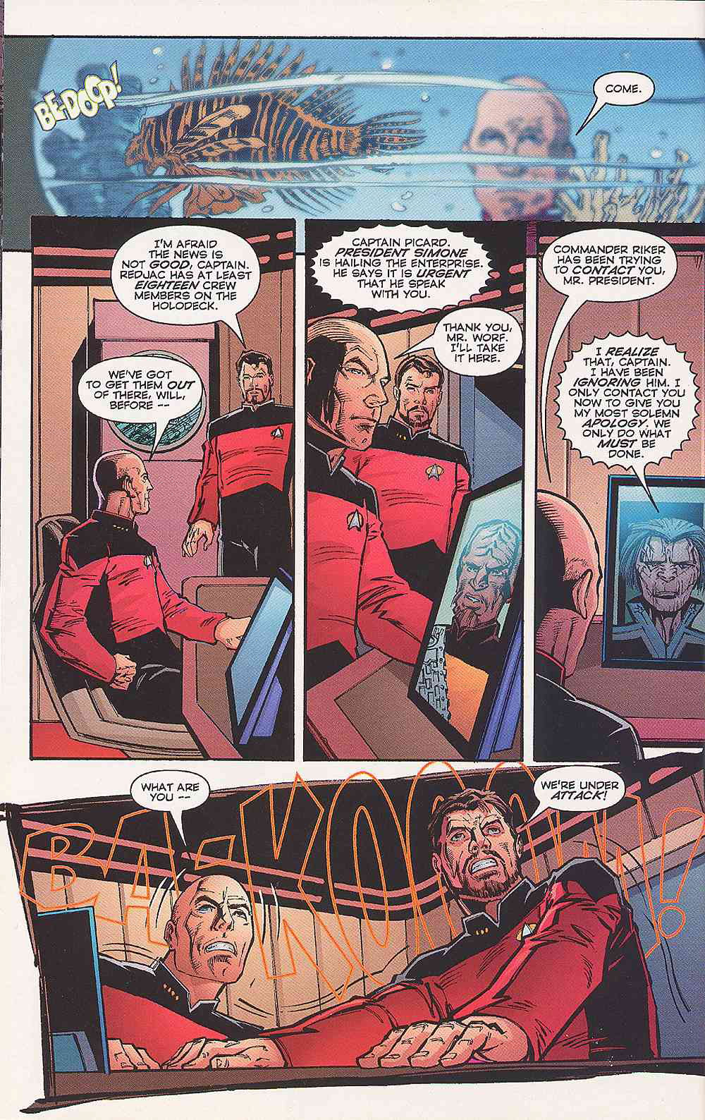 Read online Star Trek: The Next Generation: Embrace the Wolf comic -  Issue # Full - 24