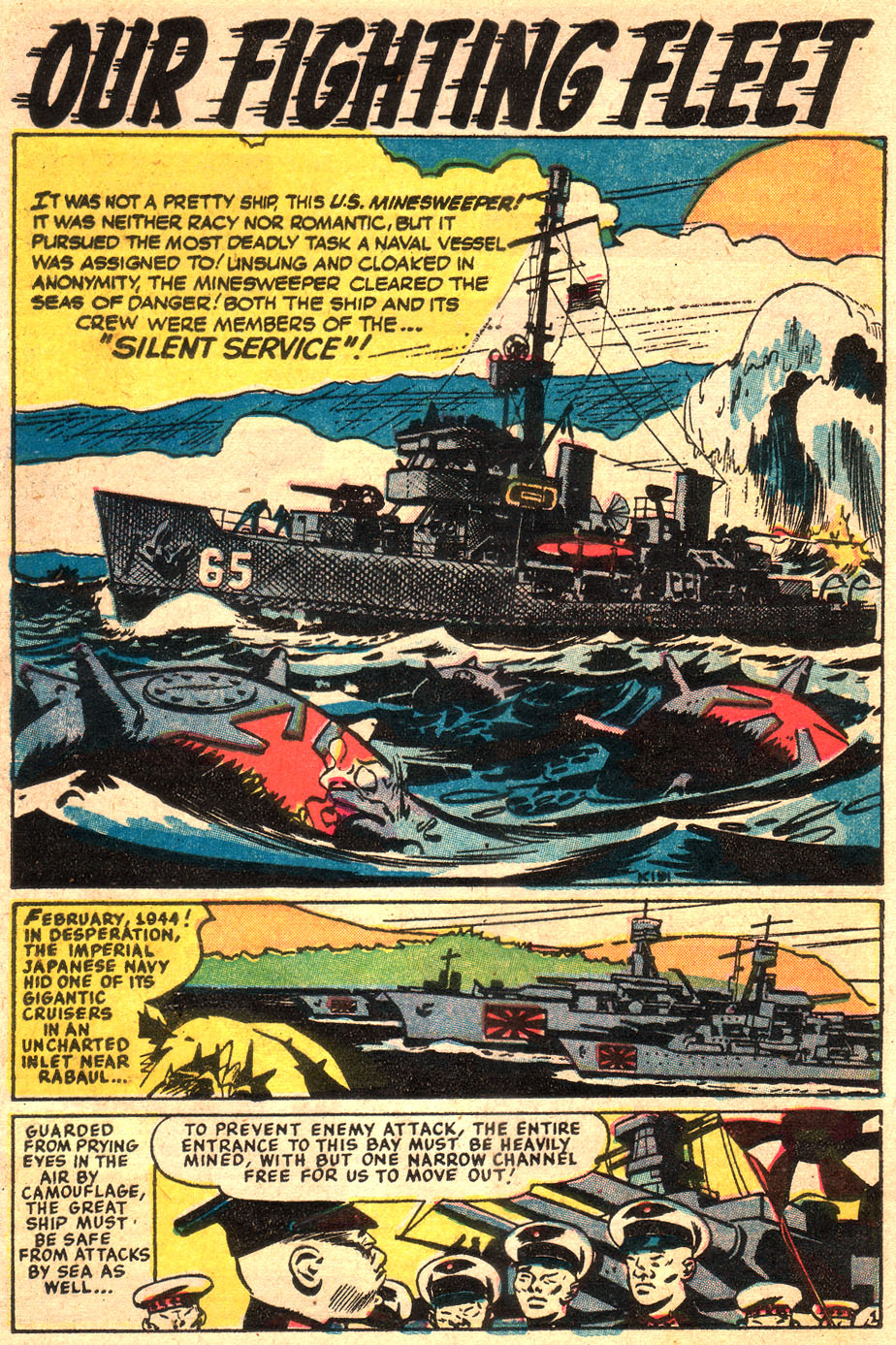 Read online Navy Combat comic -  Issue #9 - 16