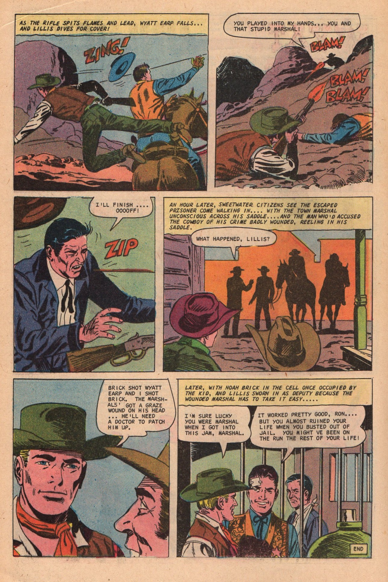 Read online Wyatt Earp Frontier Marshal comic -  Issue #67 - 20