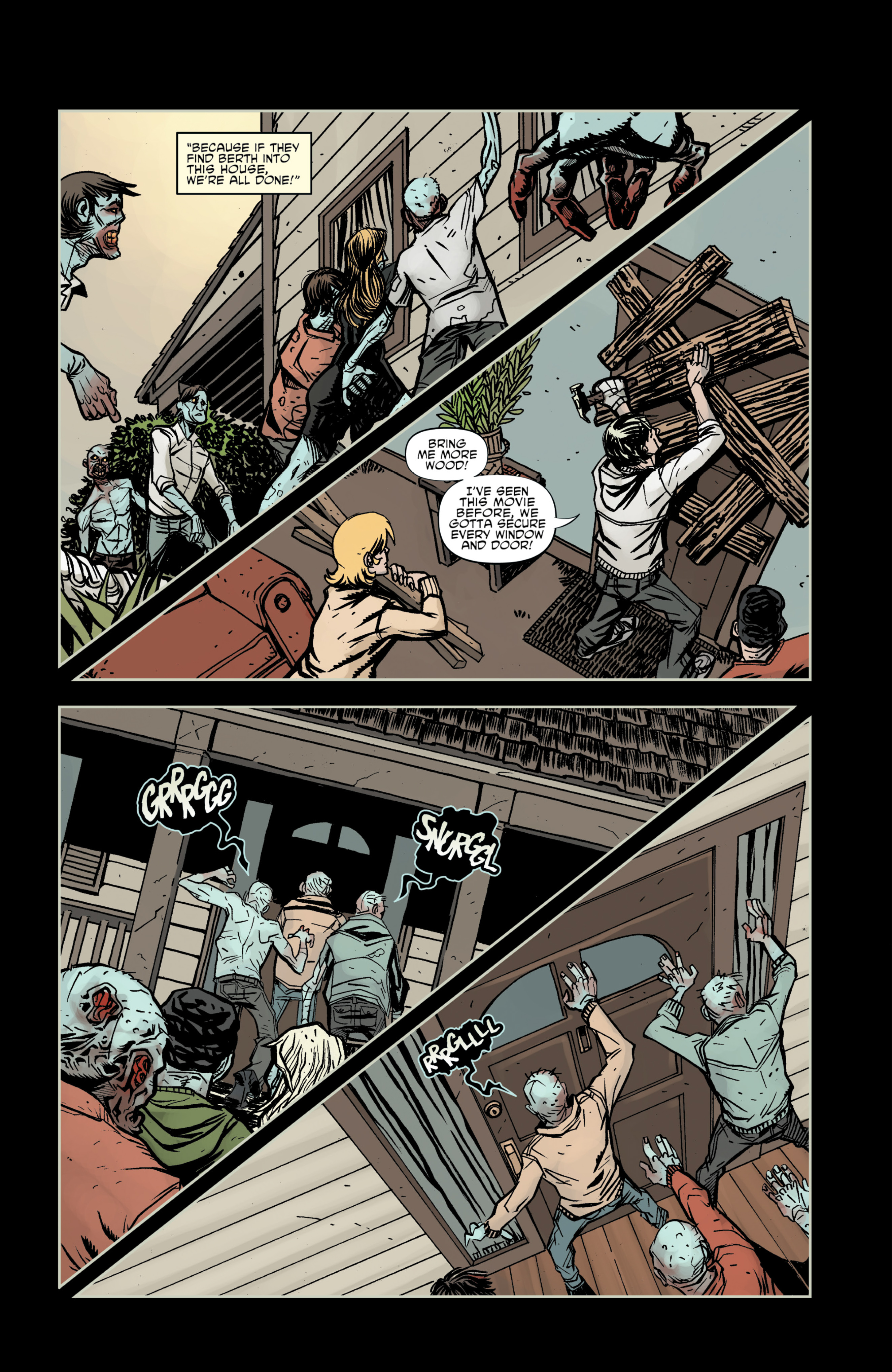 Read online The Colonized: Zombies vs. Aliens comic -  Issue # TPB - 62