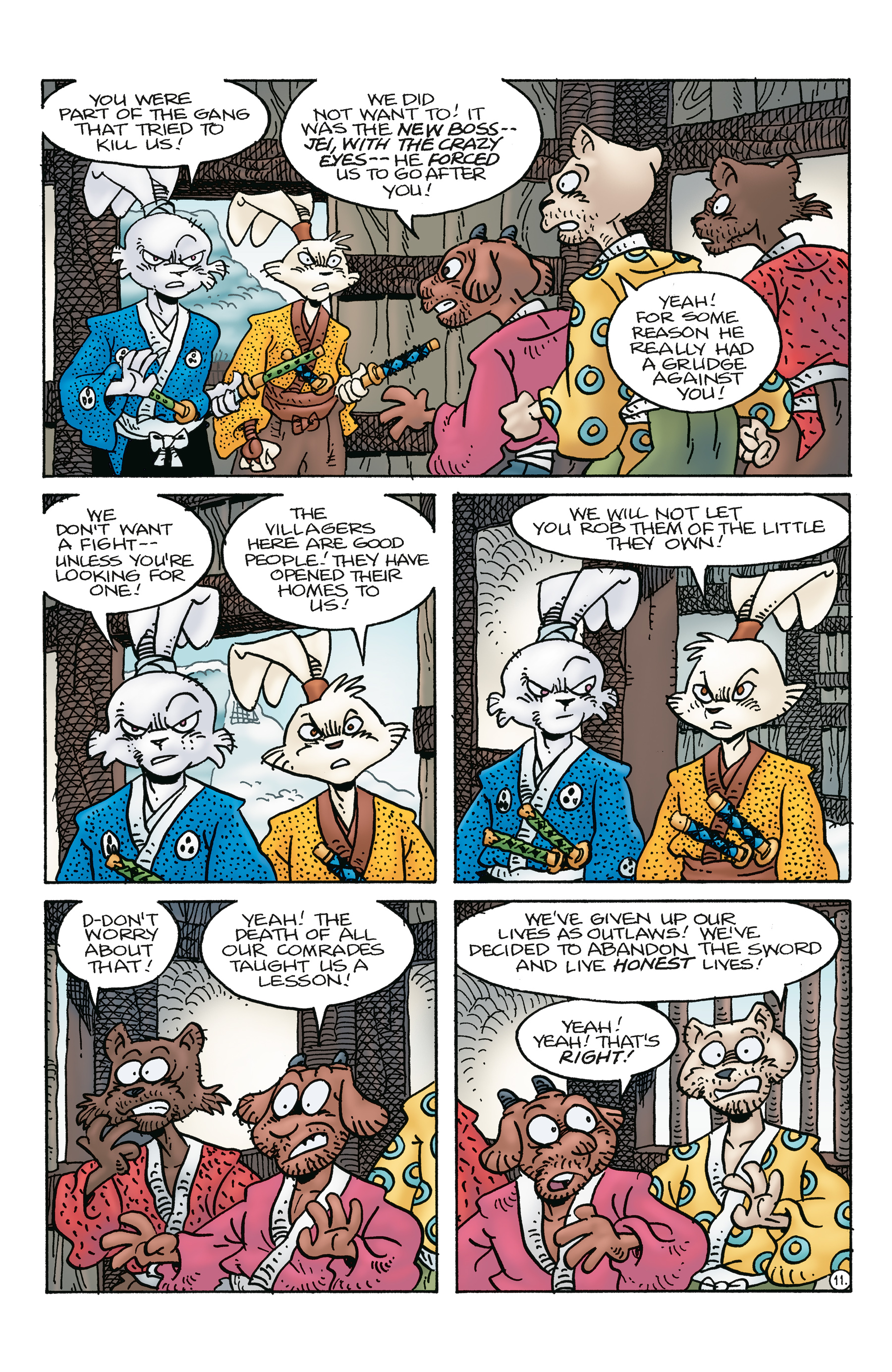 Read online Usagi Yojimbo: Ice and Snow comic -  Issue #5 - 13