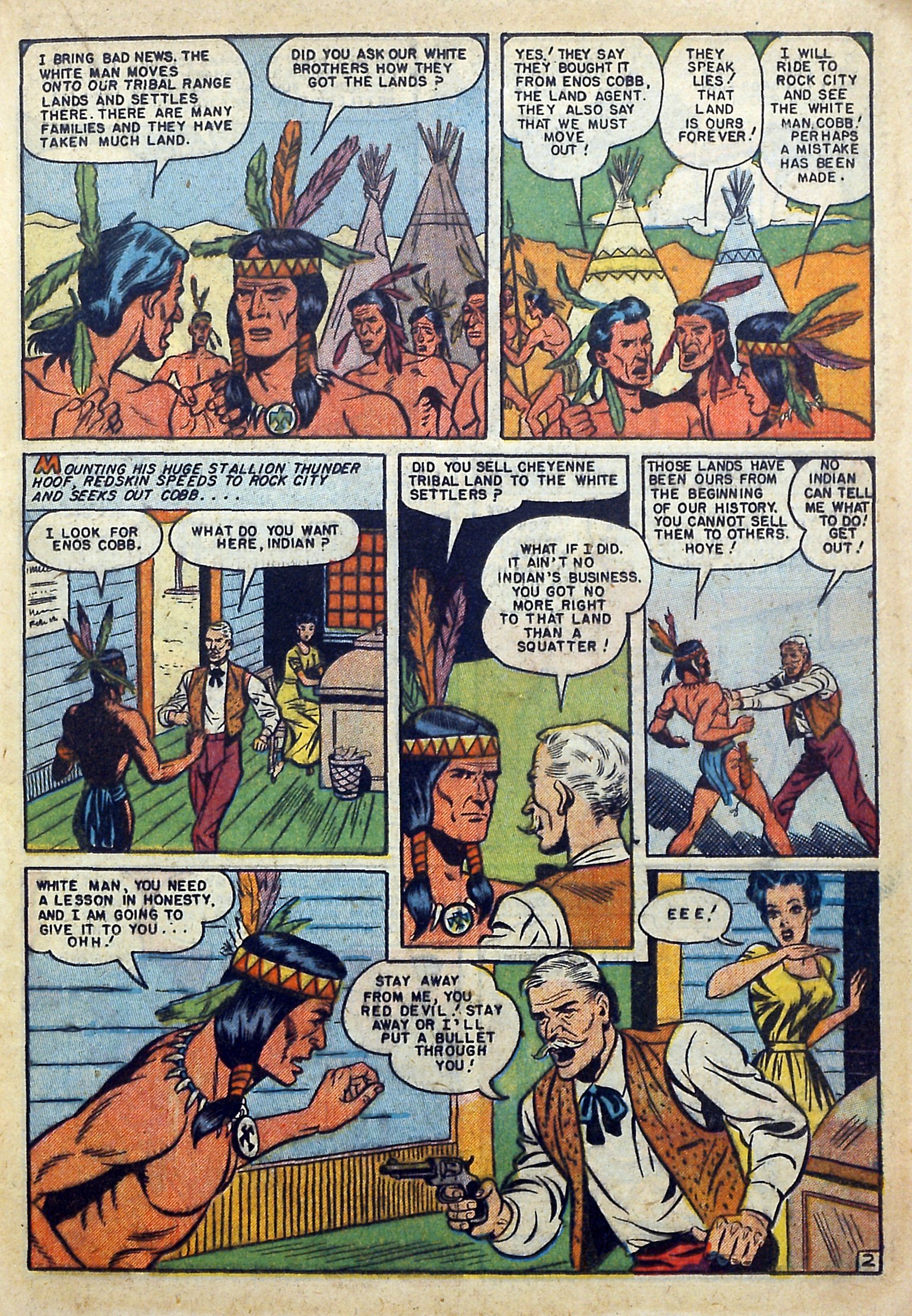 Read online Redskin comic -  Issue #2 - 21