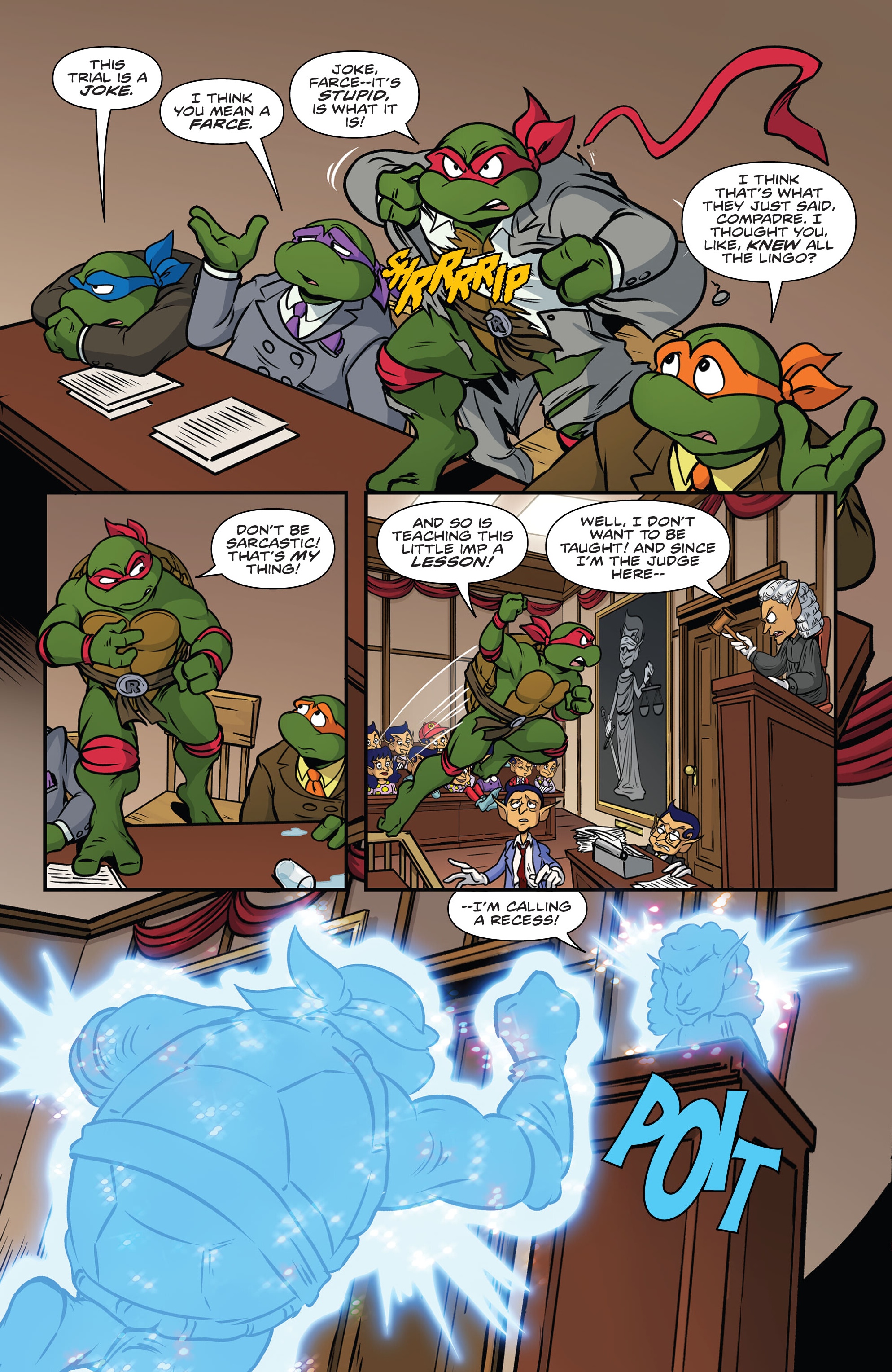 Read online Teenage Mutant Ninja Turtles: Saturday Morning Adventures Continued comic -  Issue #8 - 17