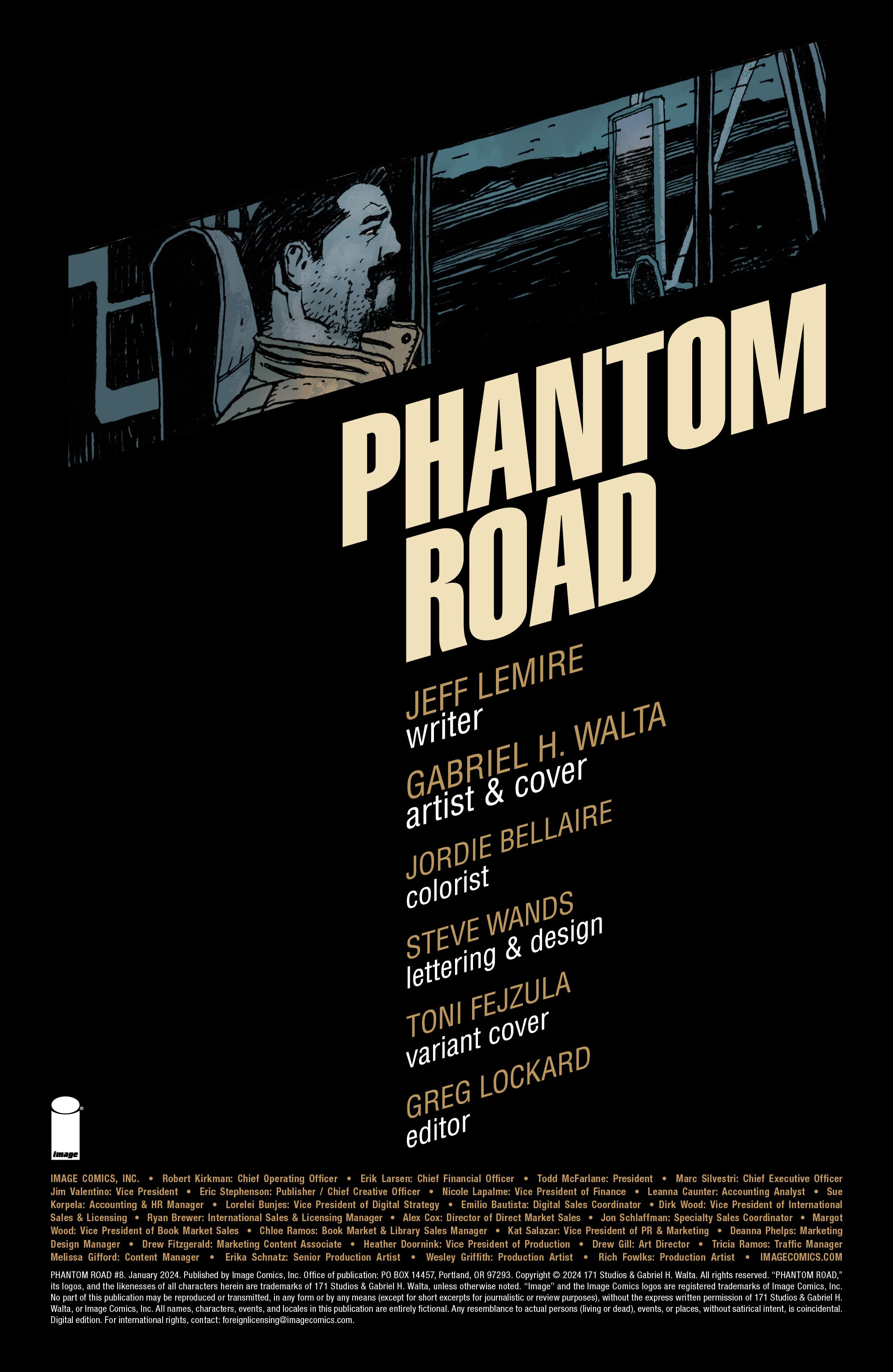 Read online Phantom Road comic -  Issue #8 - 2