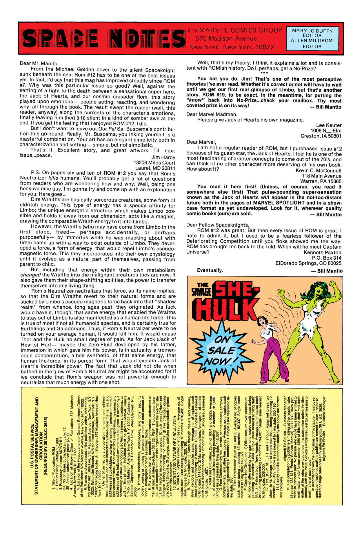 Read online Rom: The Original Marvel Years Omnibus comic -  Issue # TPB (Part 4) - 66