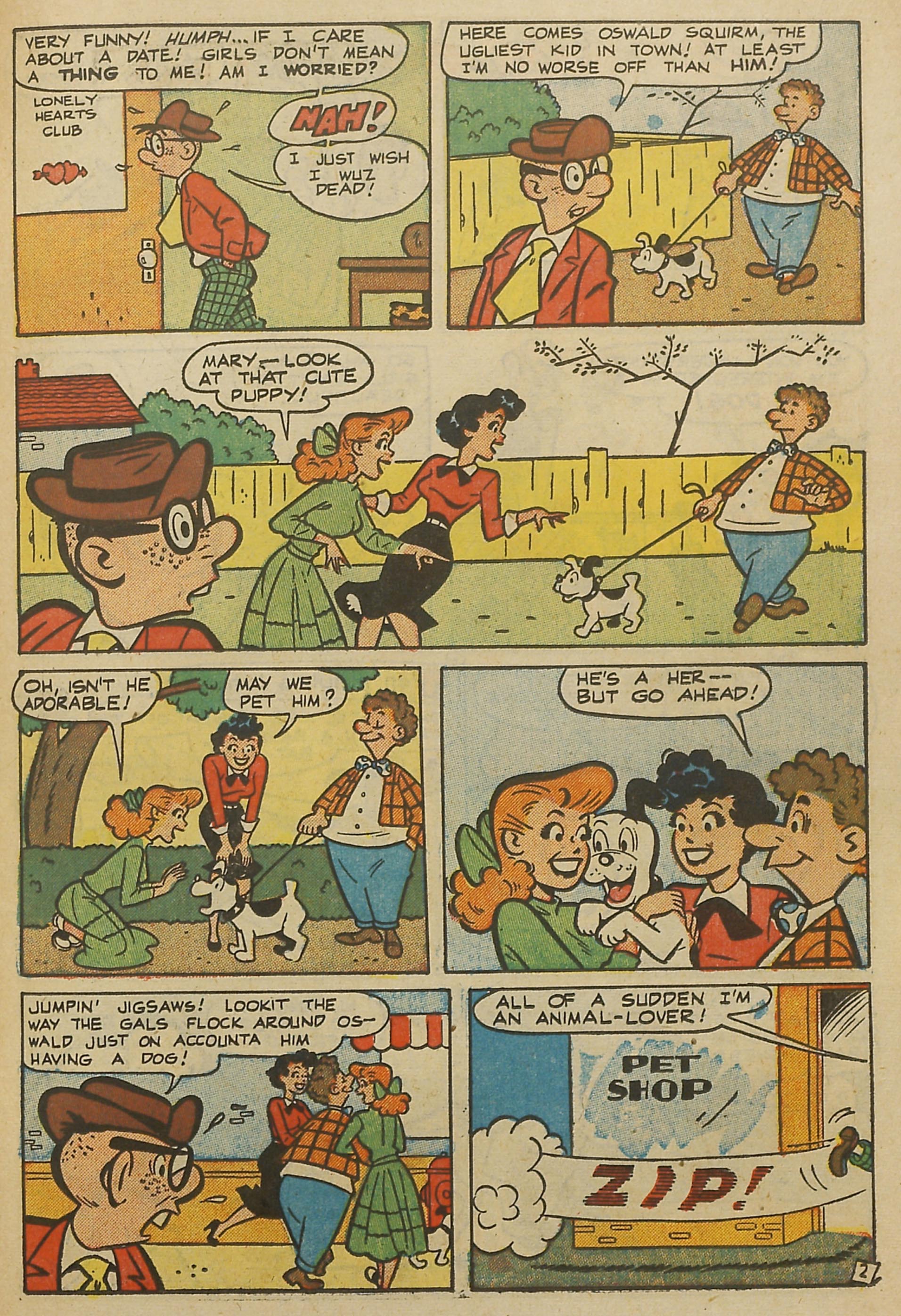 Read online Kathy (1949) comic -  Issue #9 - 23
