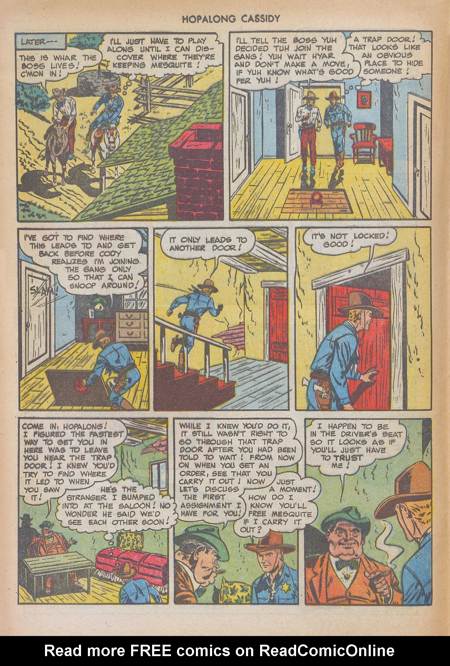 Read online Hopalong Cassidy comic -  Issue #32 - 18