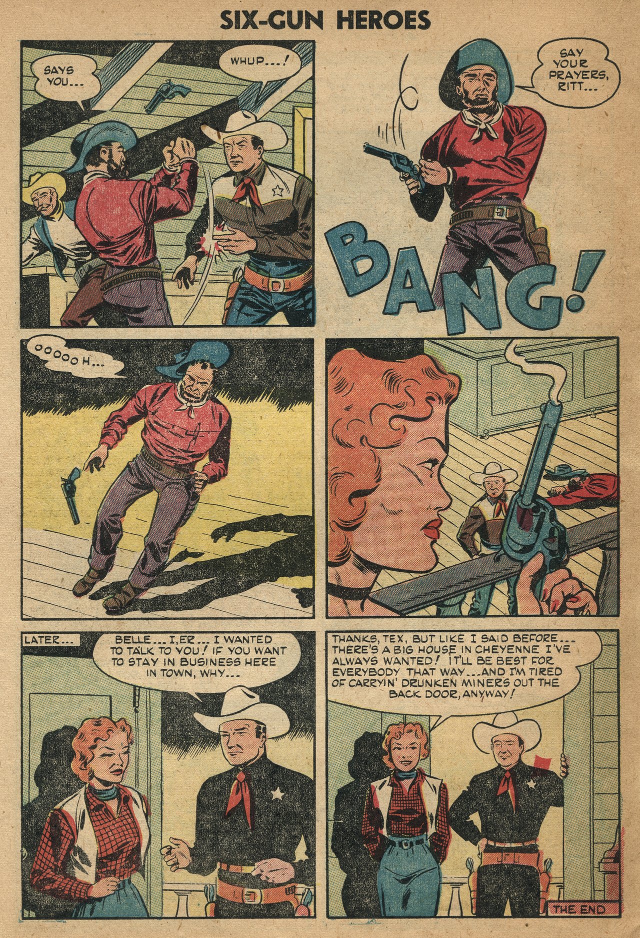 Read online Six-Gun Heroes comic -  Issue #29 - 14