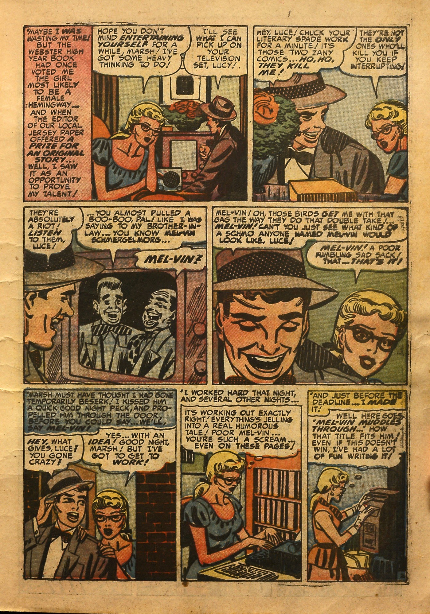Read online Young Love (1949) comic -  Issue #30 - 16