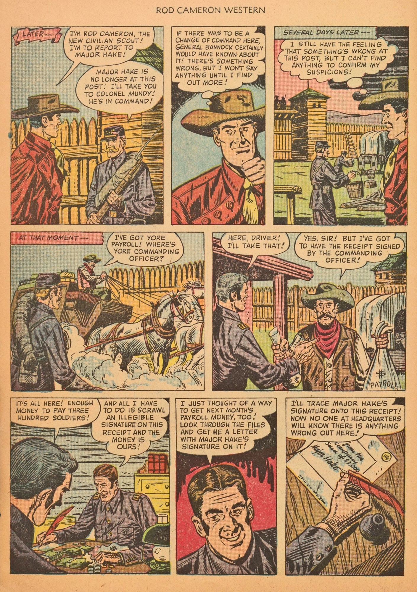 Read online Rod Cameron Western comic -  Issue #20 - 6