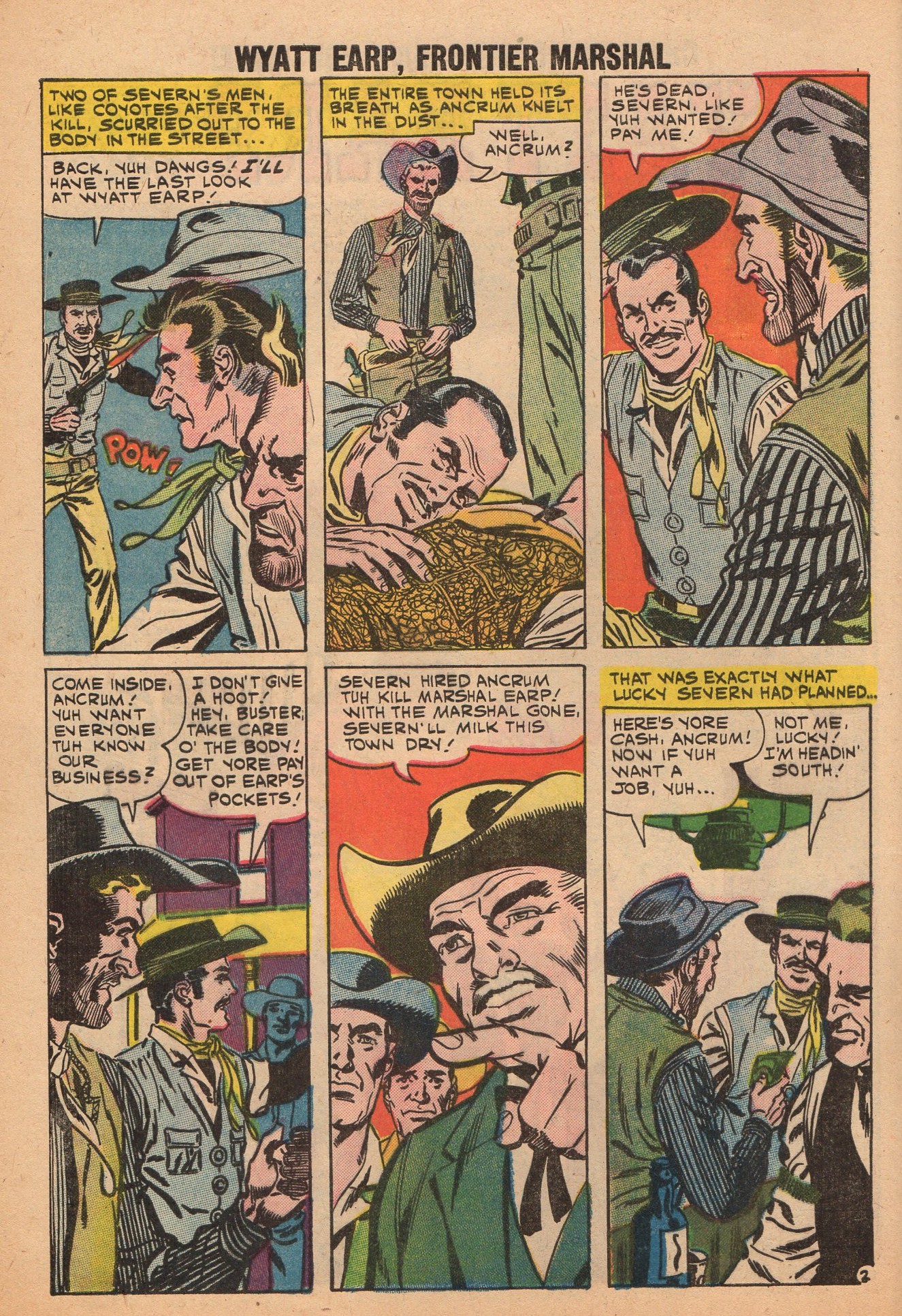 Read online Wyatt Earp Frontier Marshal comic -  Issue #31 - 4
