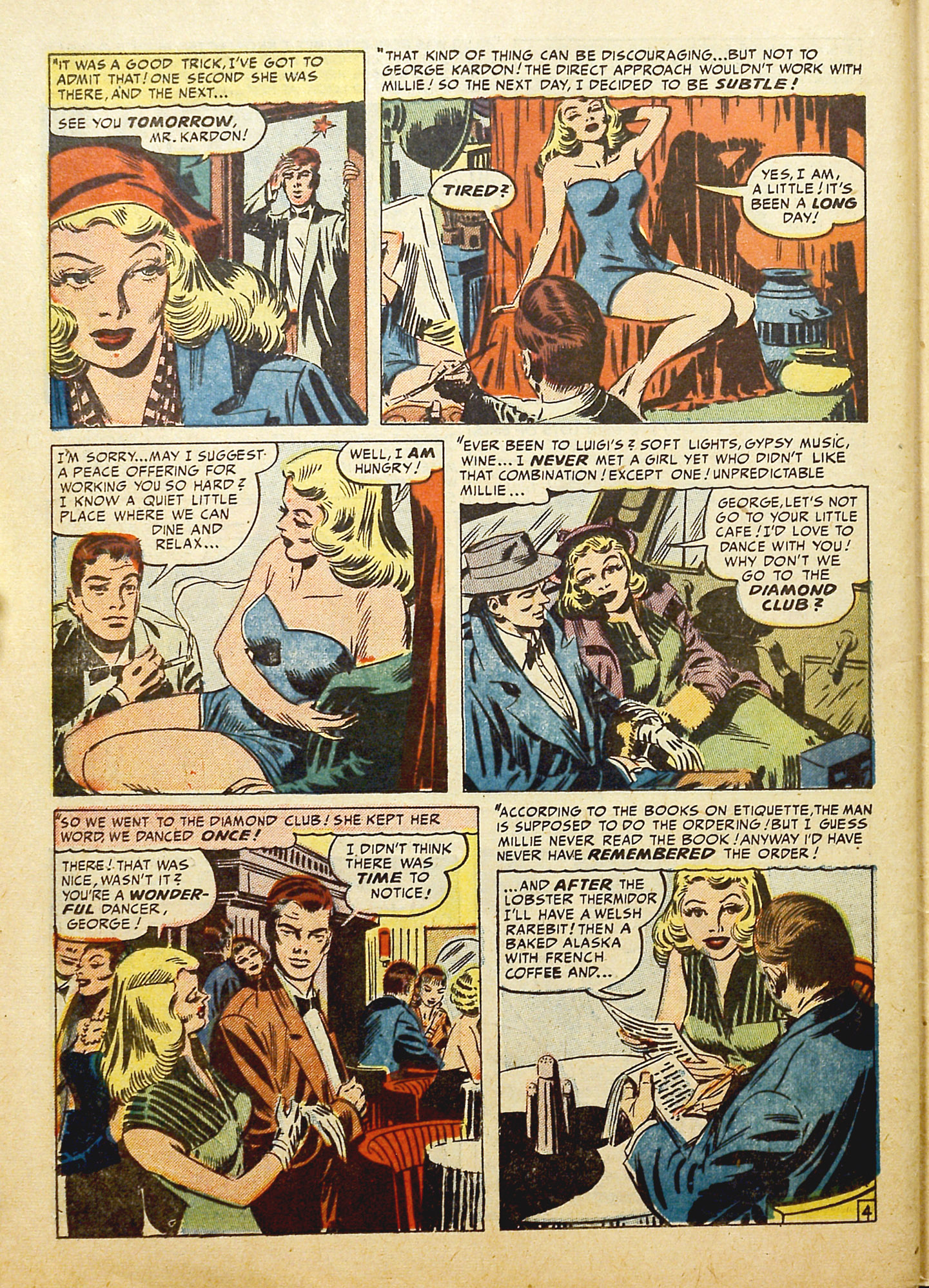 Read online Young Love (1949) comic -  Issue #14 - 44