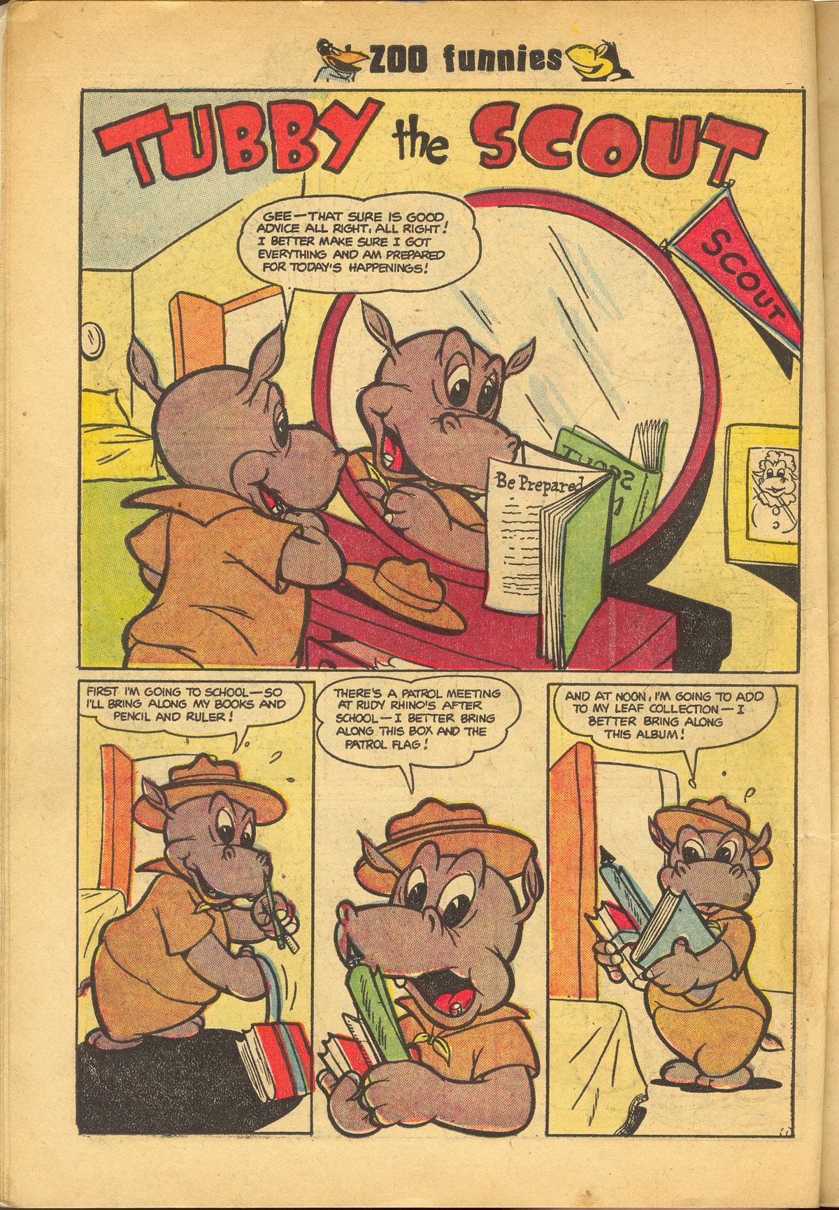 Read online Zoo Funnies comic -  Issue #7 - 10