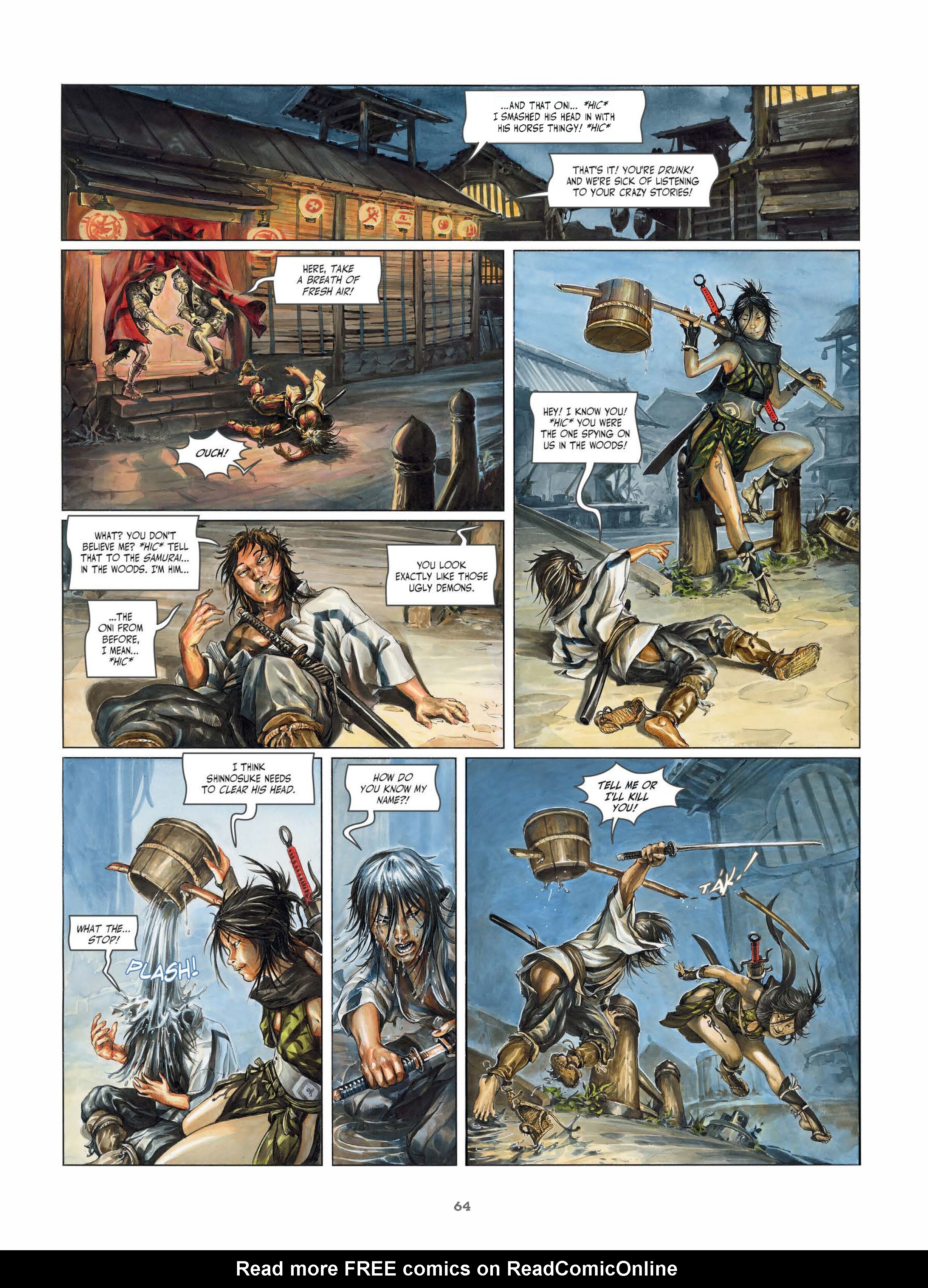 Read online Legends of the Pierced Veil: The Mask of Fudo comic -  Issue # TPB (Part 1) - 63