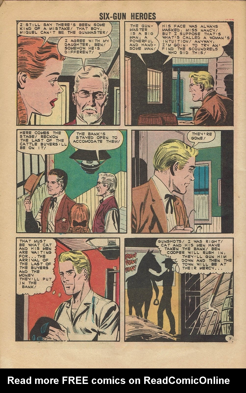 Read online Six-Gun Heroes comic -  Issue #71 - 32