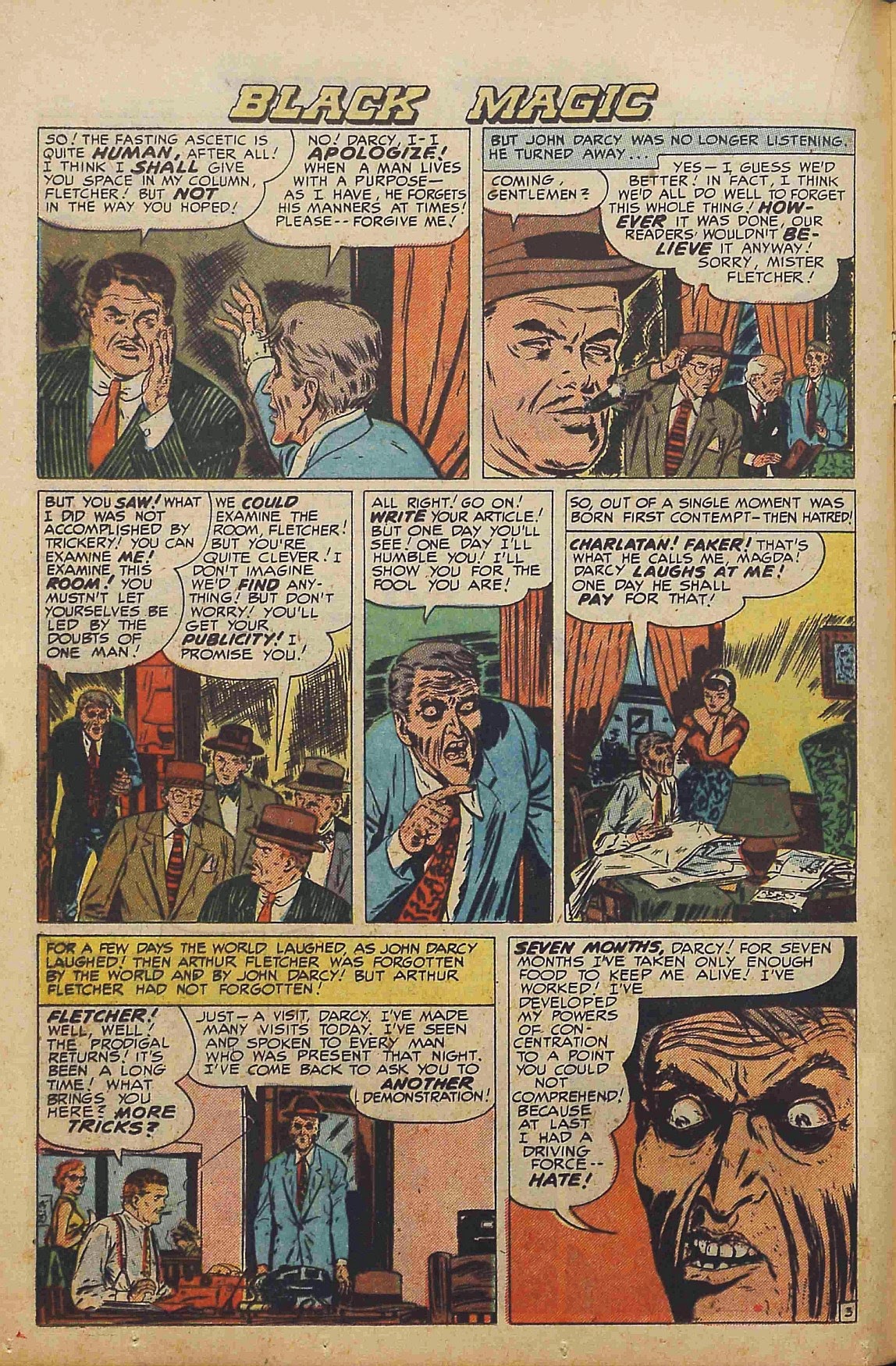 Read online Black Magic (1950) comic -  Issue #22 - 16