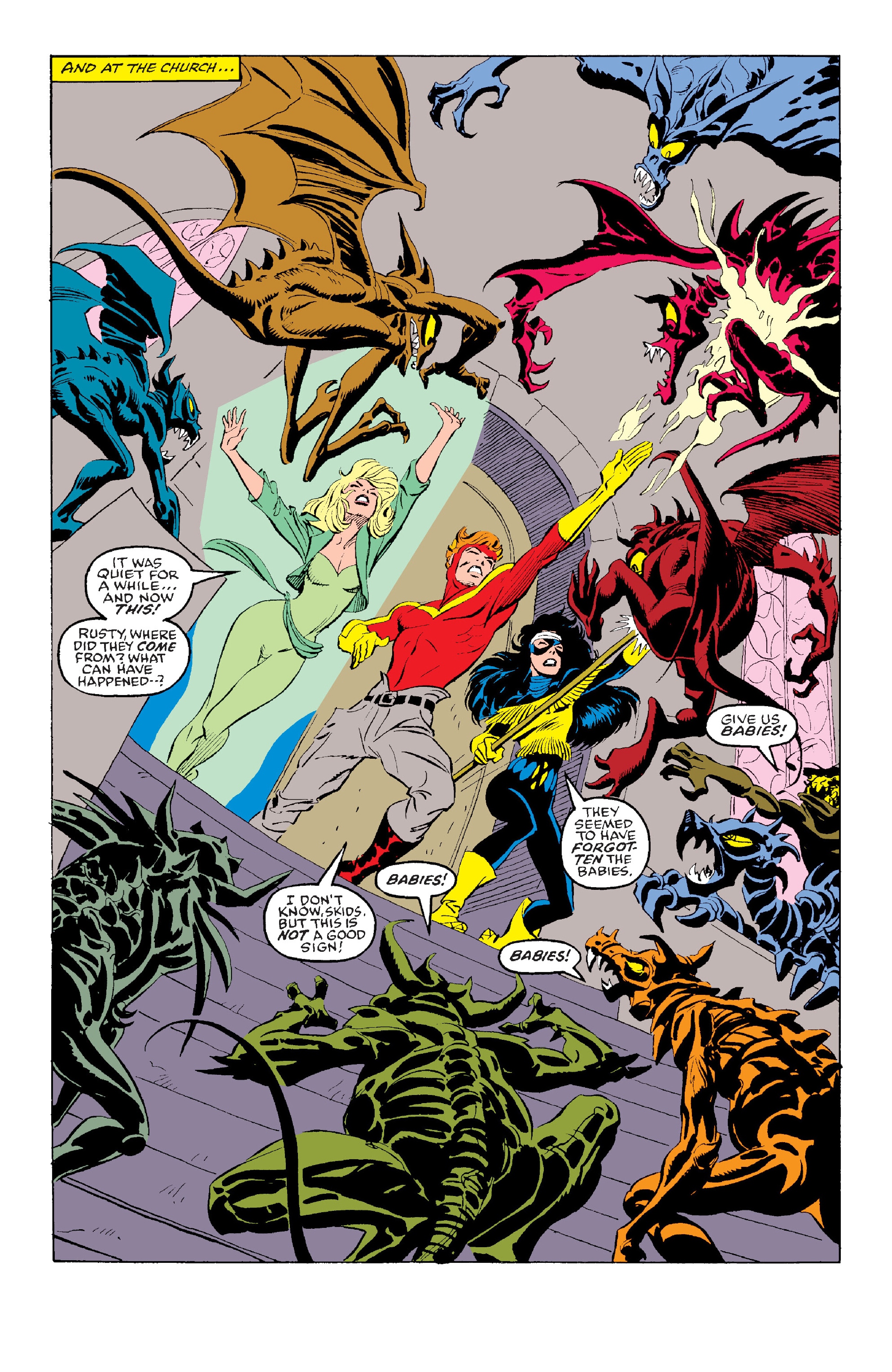 Read online The New Mutants comic -  Issue # _Omnibus 3 (Part 8) - 21