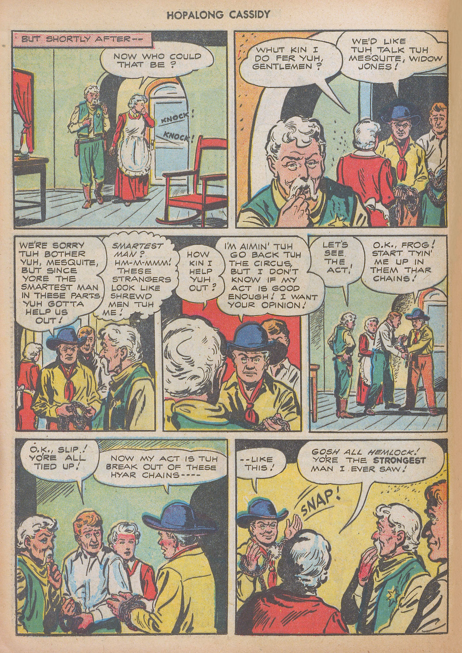 Read online Hopalong Cassidy comic -  Issue #13 - 28
