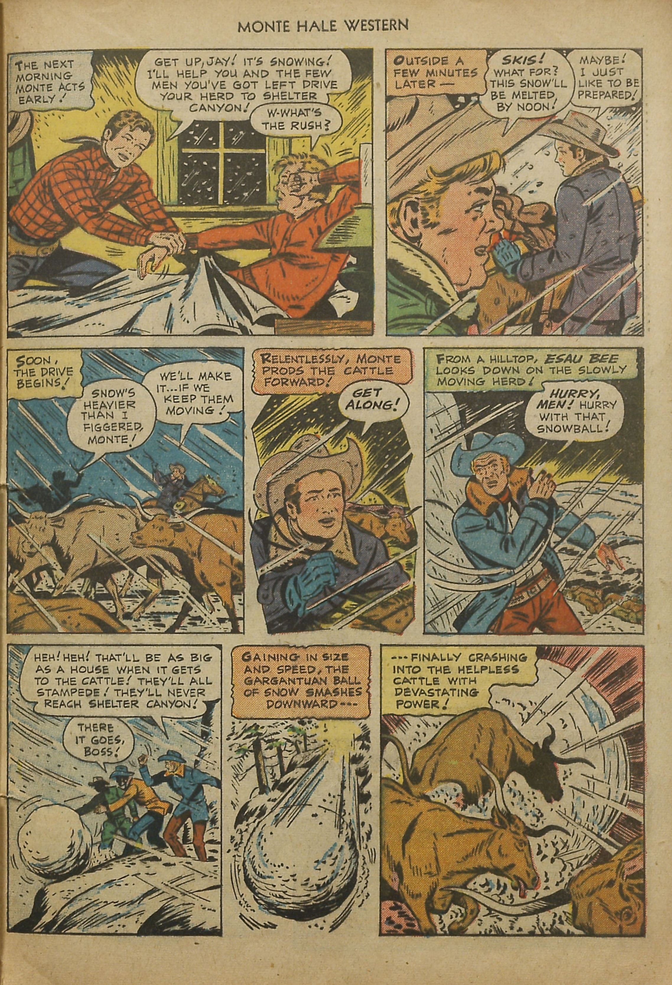 Read online Monte Hale Western comic -  Issue #45 - 30