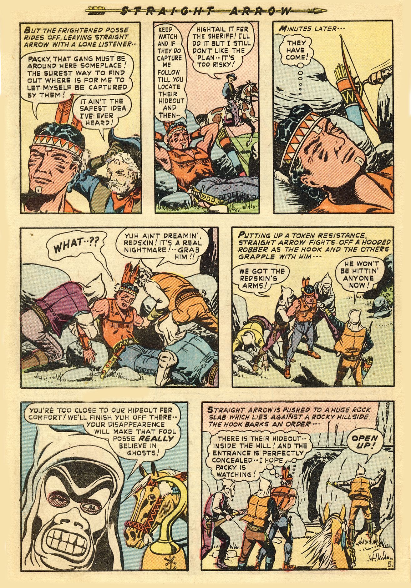 Read online Straight Arrow comic -  Issue #11 - 30