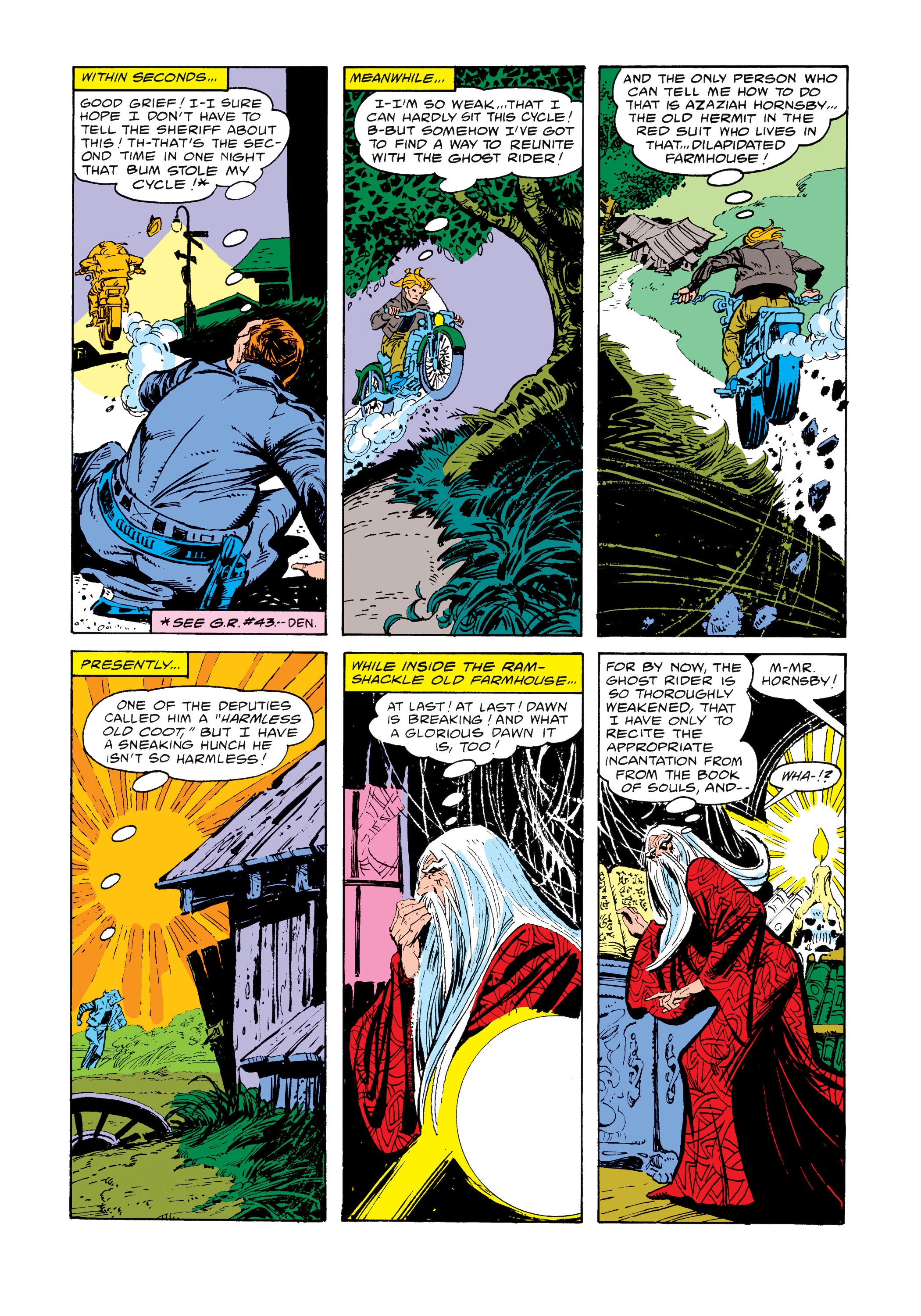 Read online Marvel Masterworks: Ghost Rider comic -  Issue # TPB 4 (Part 2) - 65