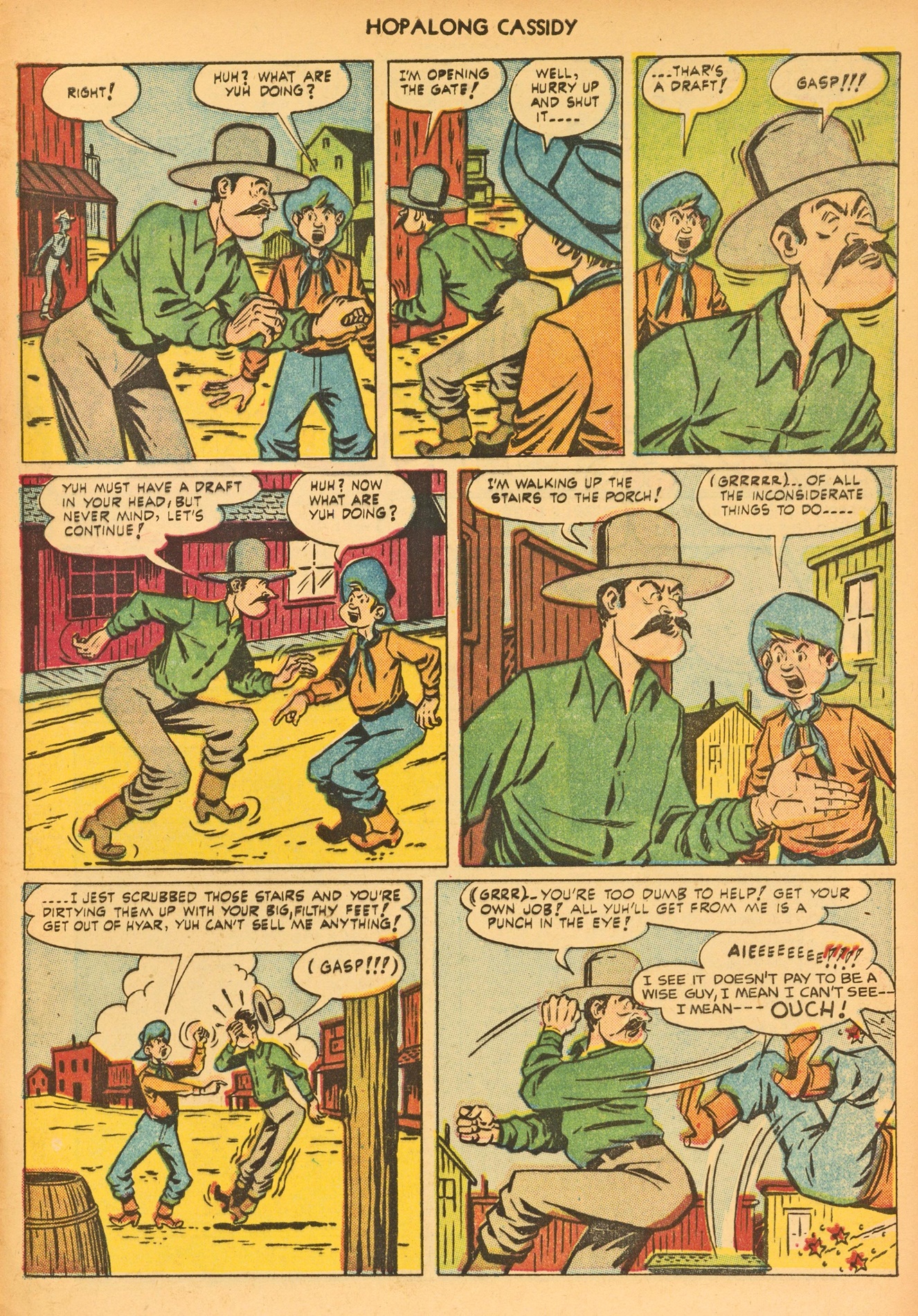 Read online Hopalong Cassidy comic -  Issue #62 - 33