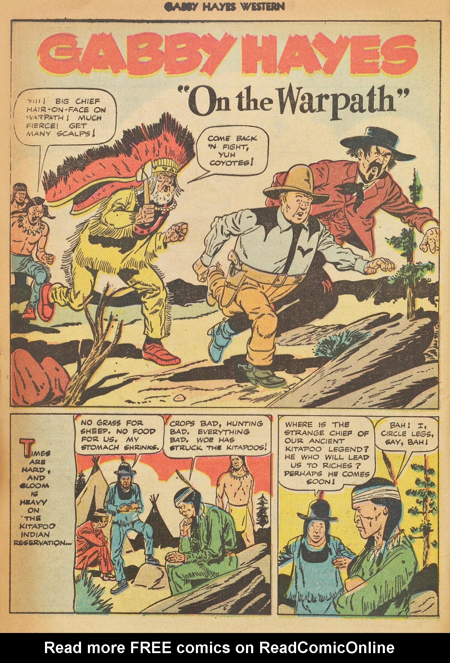 Read online Gabby Hayes Western comic -  Issue #3 - 4