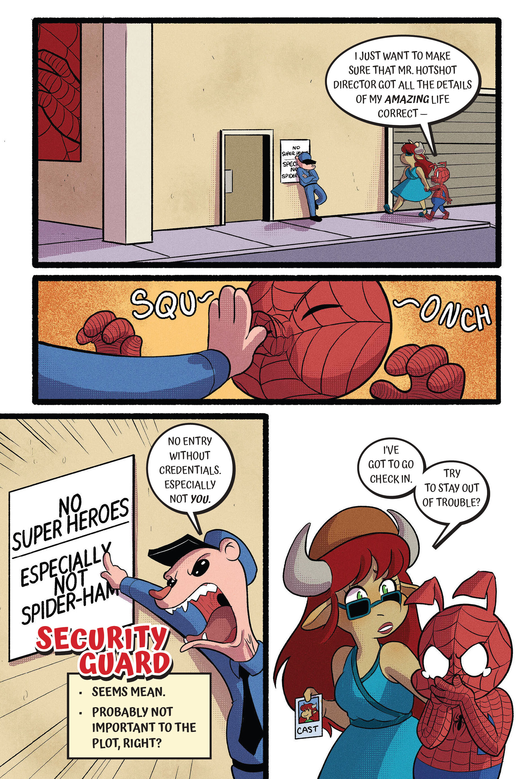 Read online Spider-Ham: Hollywood May-Ham comic -  Issue # TPB - 22