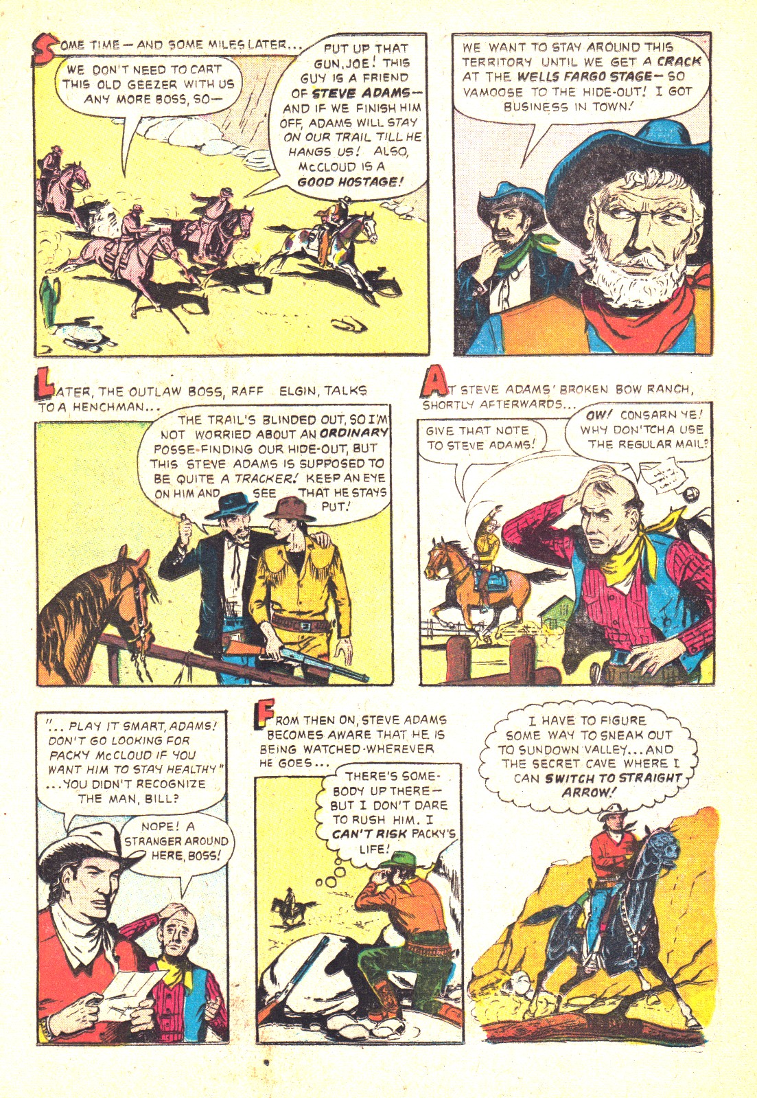 Read online Straight Arrow comic -  Issue #55 - 12