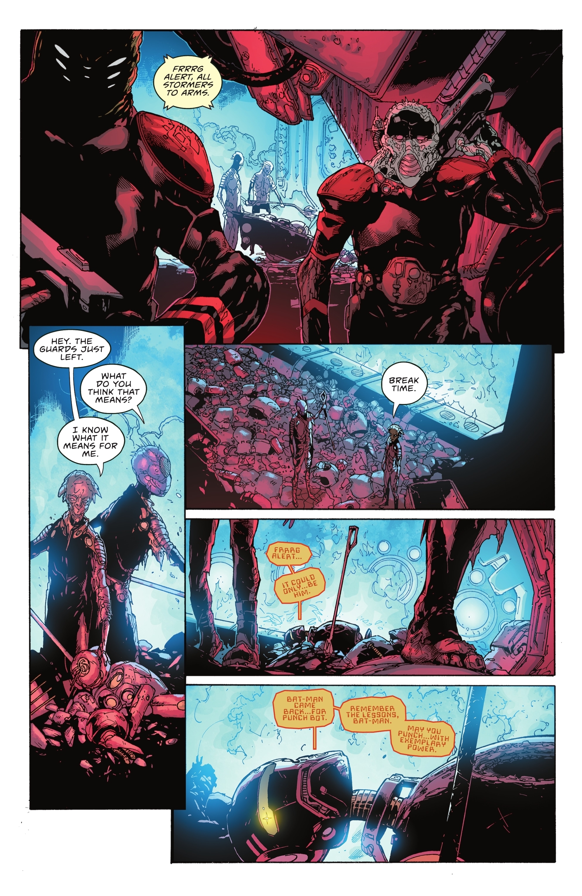 Read online Batman Off-World comic -  Issue #3 - 17