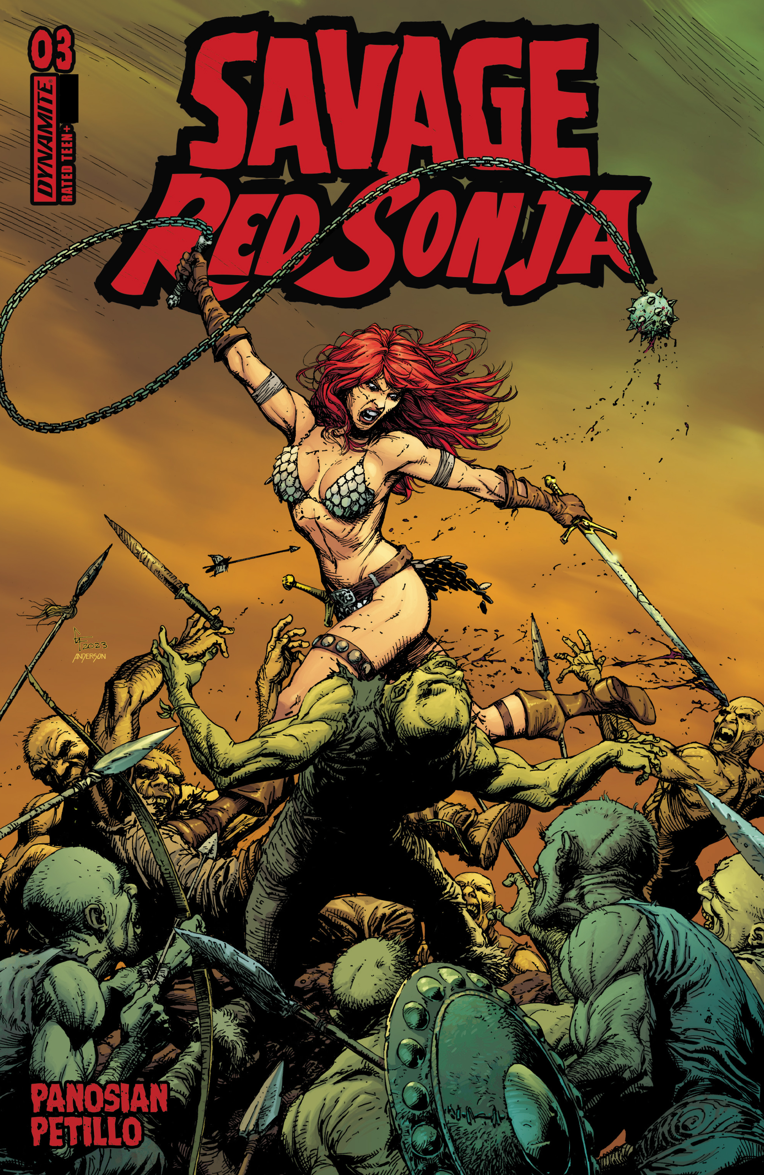 Read online Savage Red Sonja comic -  Issue #3 - 3