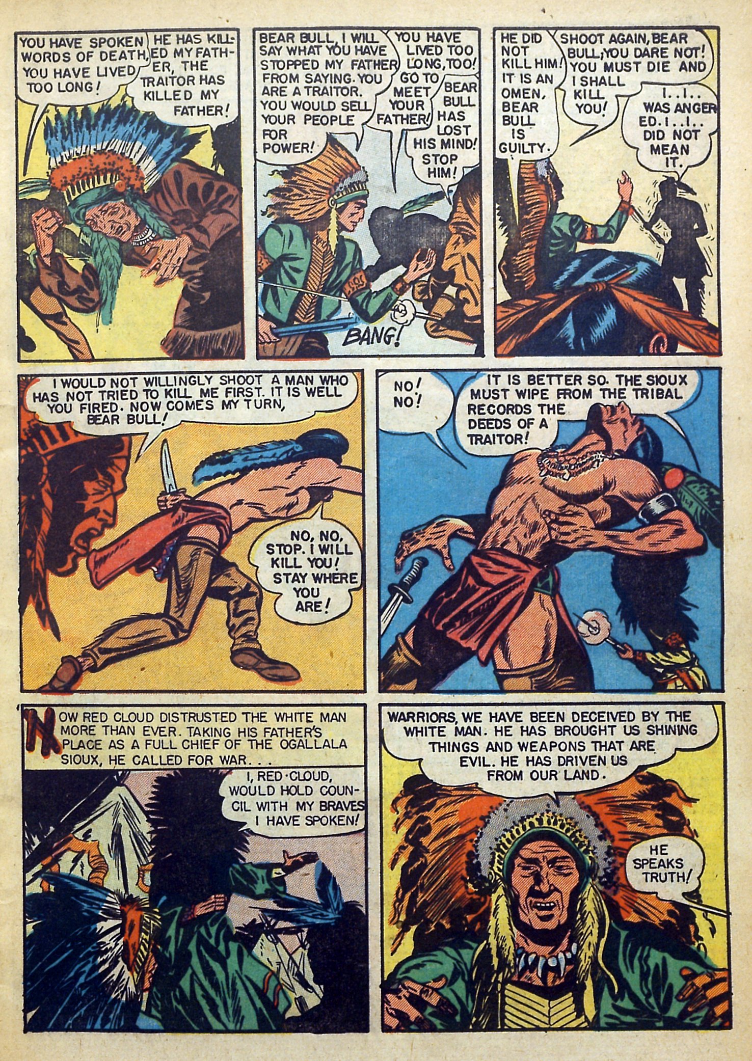 Read online Indian Fighter comic -  Issue #2 - 7