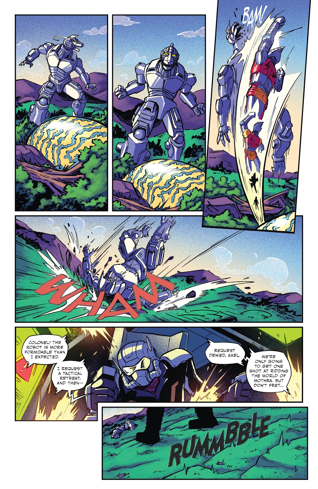 Godzilla Rivals: Mothra Vs. M.O.G.U.E.R.A. issue Full - Page 22