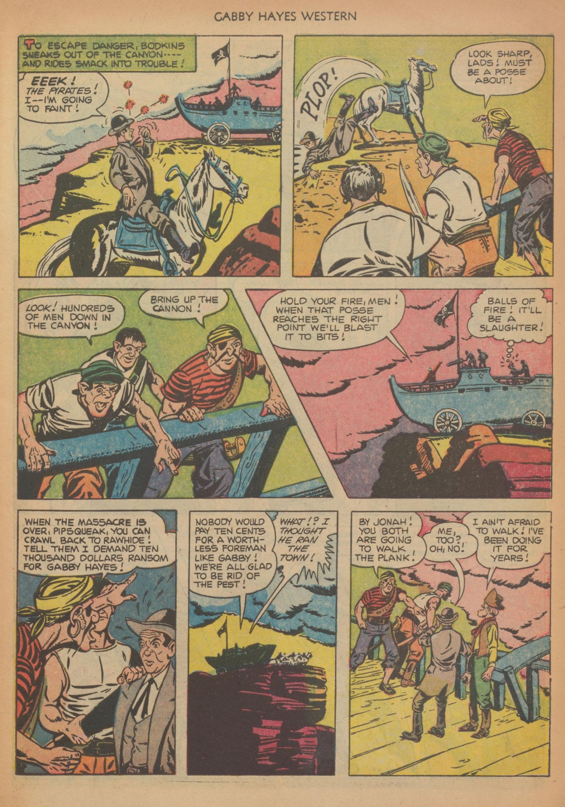 Read online Gabby Hayes Western comic -  Issue #39 - 7