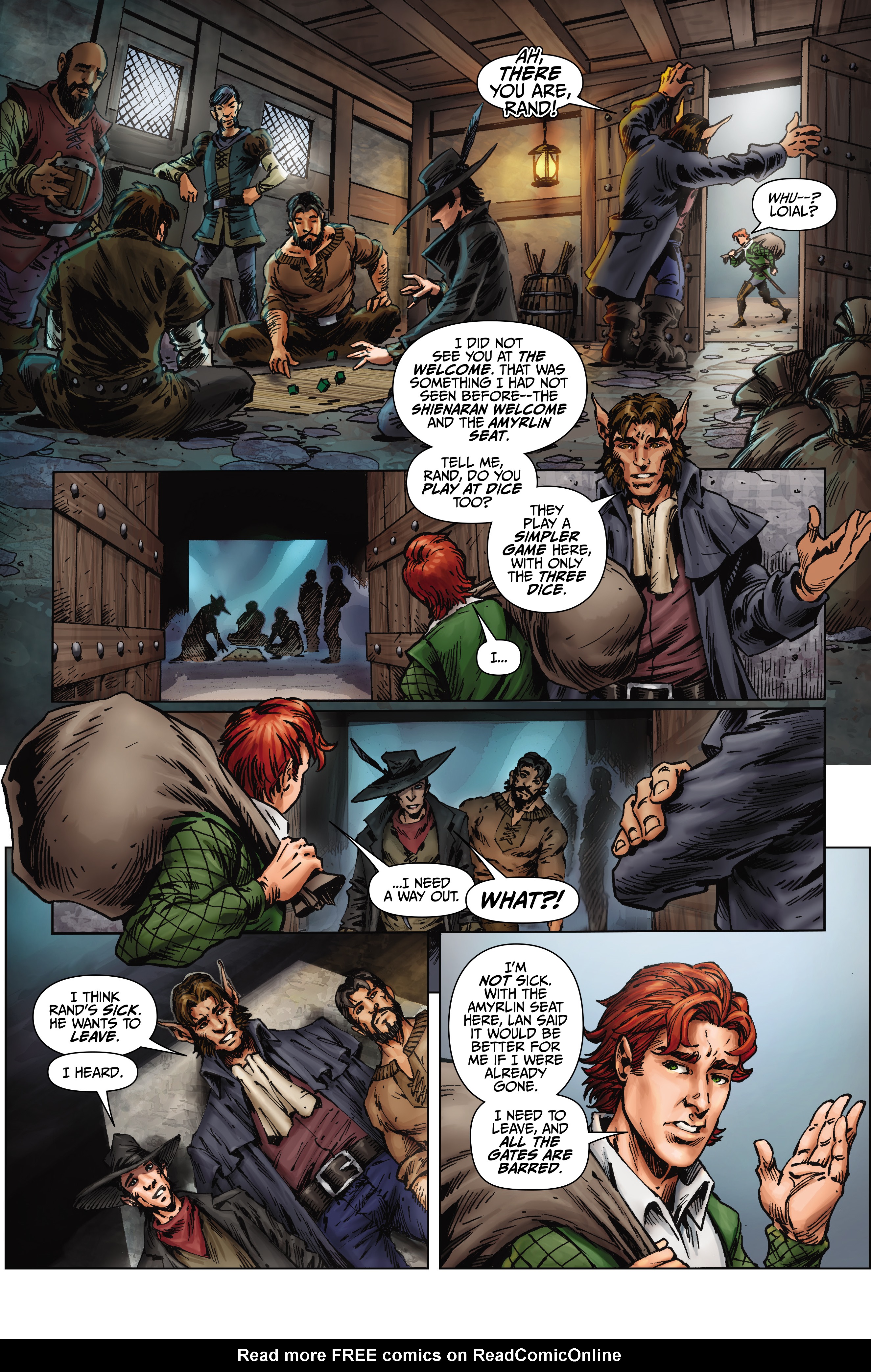 Read online Robert Jordan's The Wheel of Time: The Great Hunt comic -  Issue #3 - 6