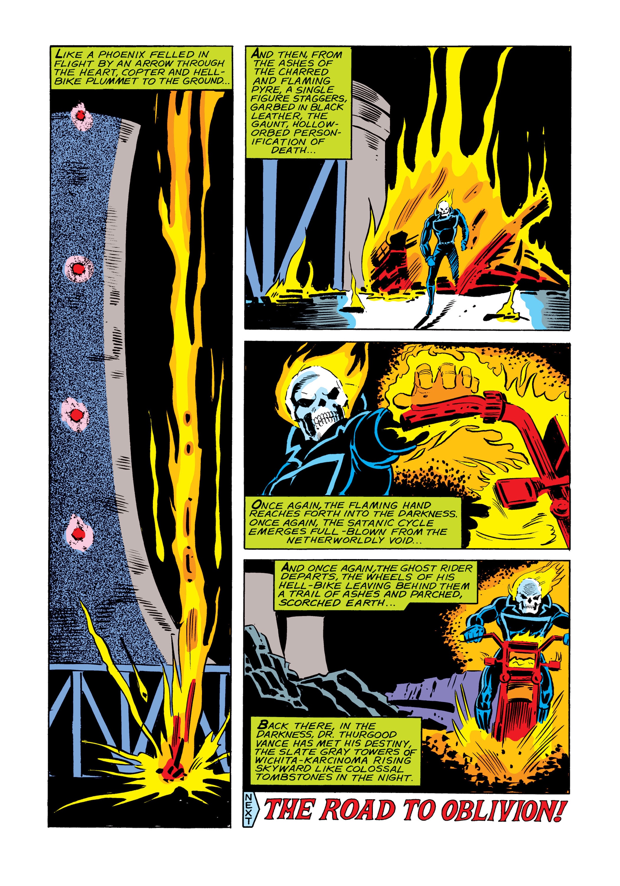 Read online Marvel Masterworks: Ghost Rider comic -  Issue # TPB 4 (Part 1) - 98