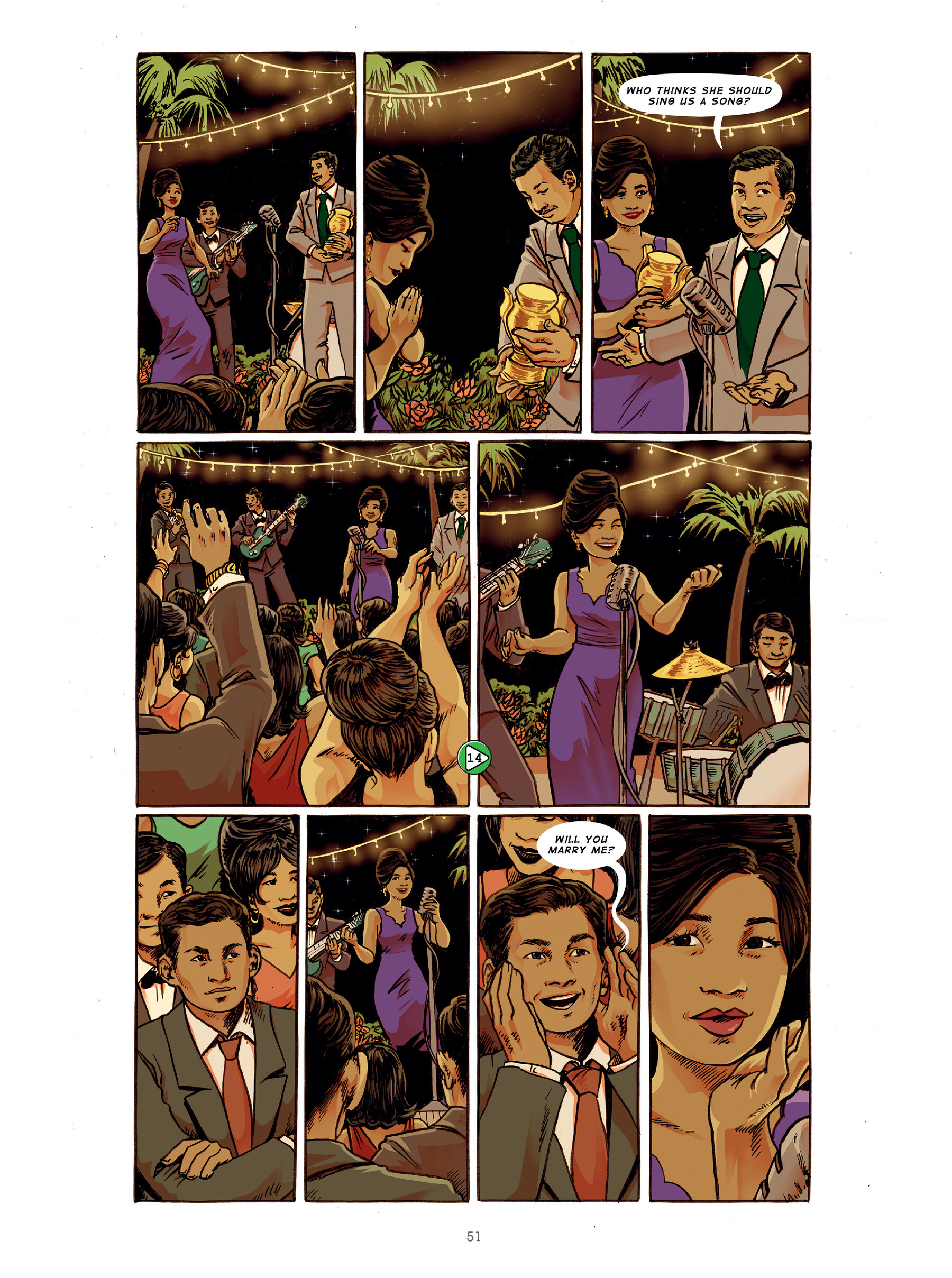 Read online The Golden Voice: The Ballad of Cambodian Rock's Lost Queen comic -  Issue # TPB (Part 1) - 50