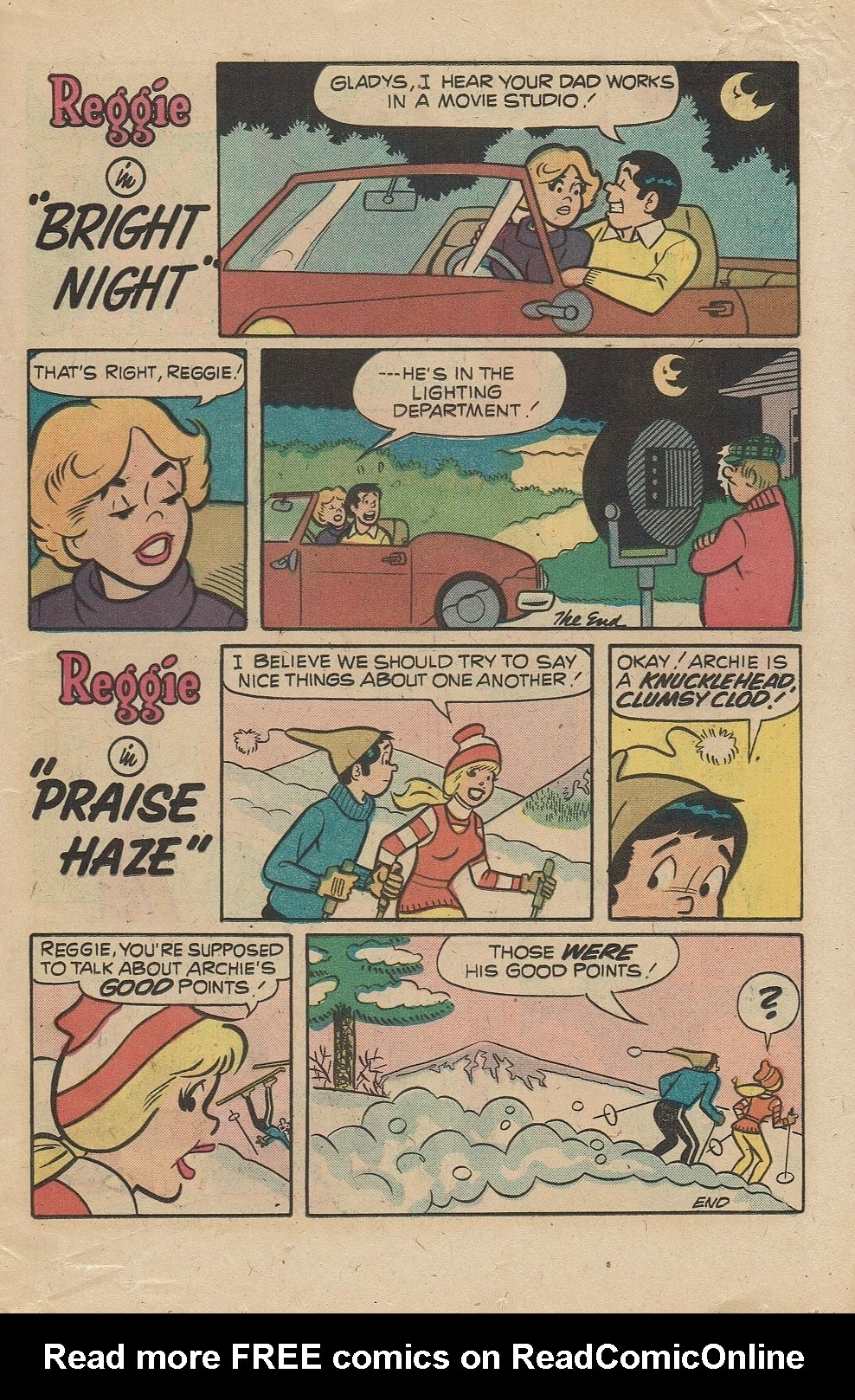 Read online Reggie's Wise Guy Jokes comic -  Issue #41 - 15