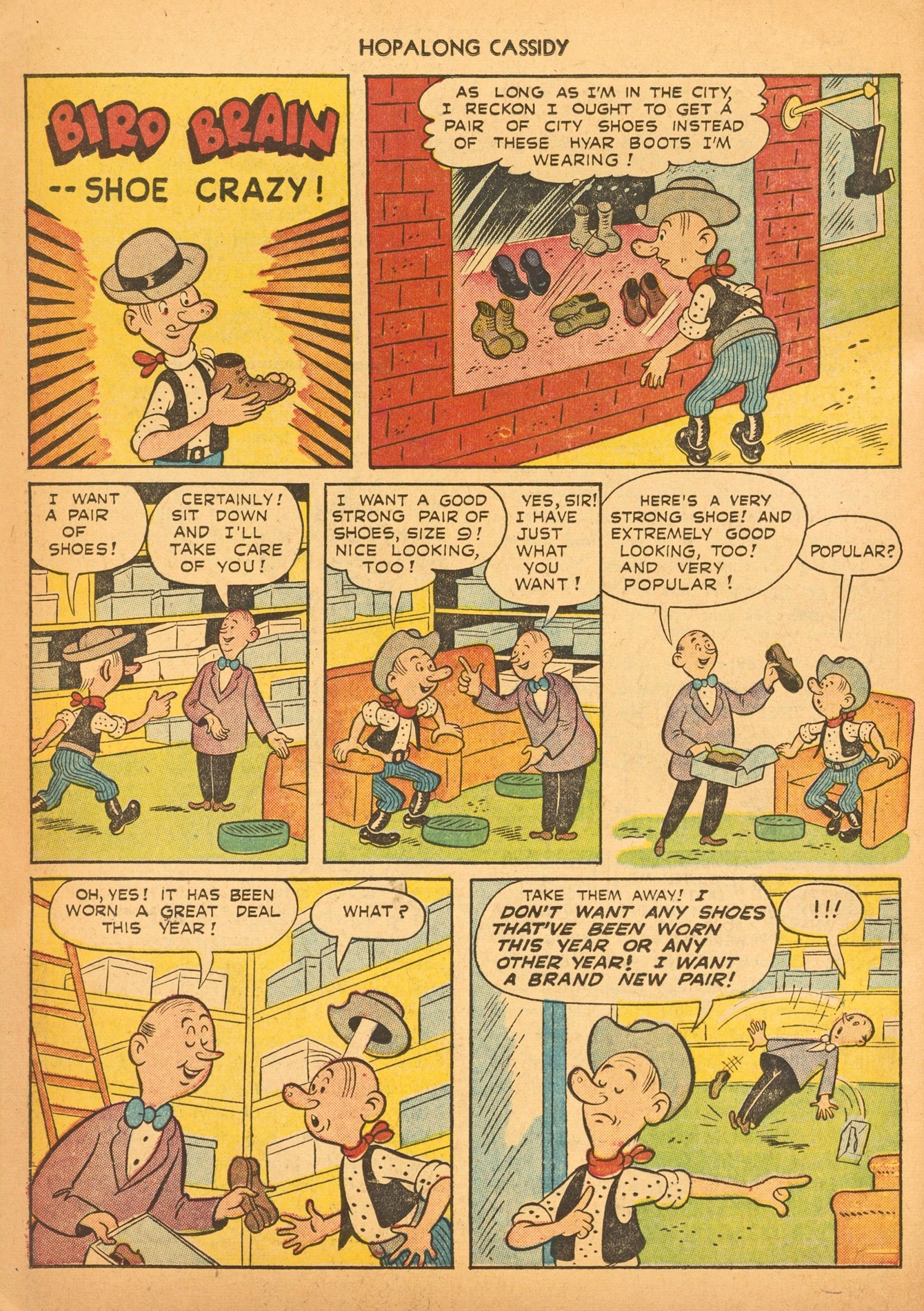 Read online Hopalong Cassidy comic -  Issue #66 - 26