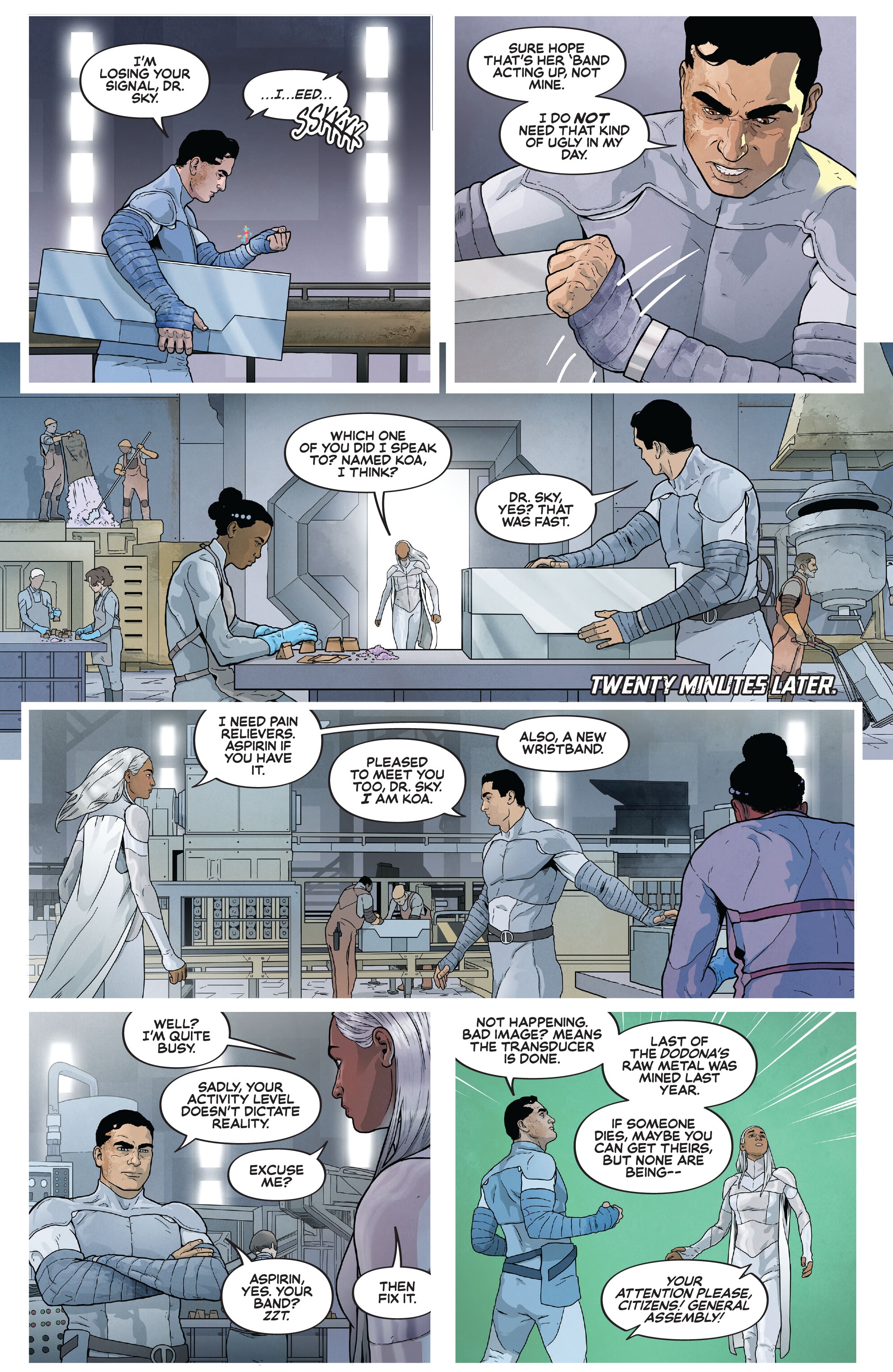 Read online The Space Between comic -  Issue #4 - 5