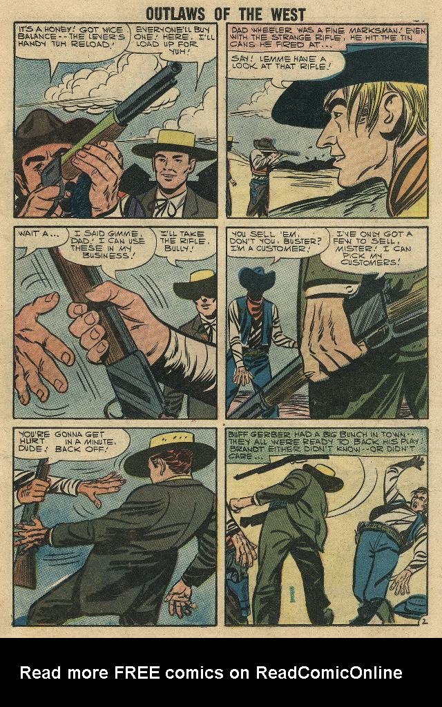 Read online Outlaws of the West comic -  Issue #14 - 40