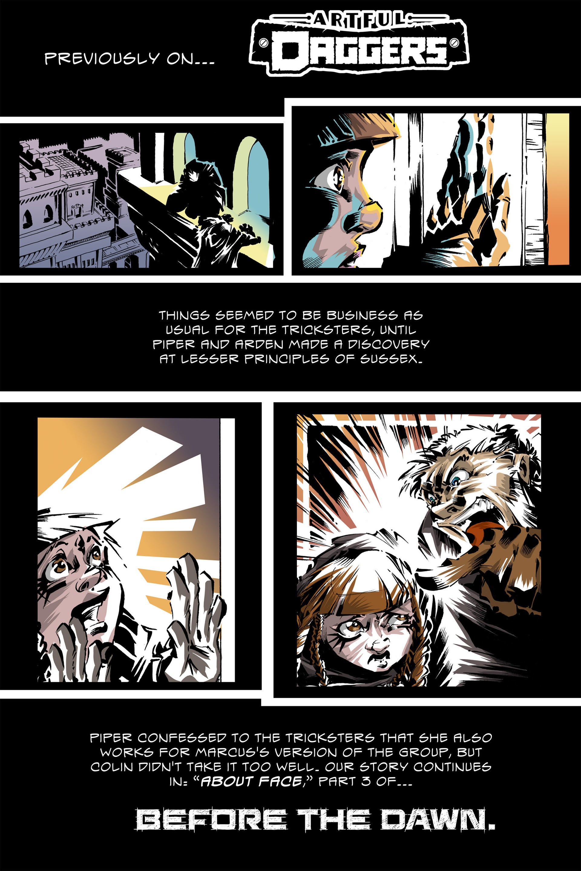 Read online Artful Daggers comic -  Issue #12 - 3