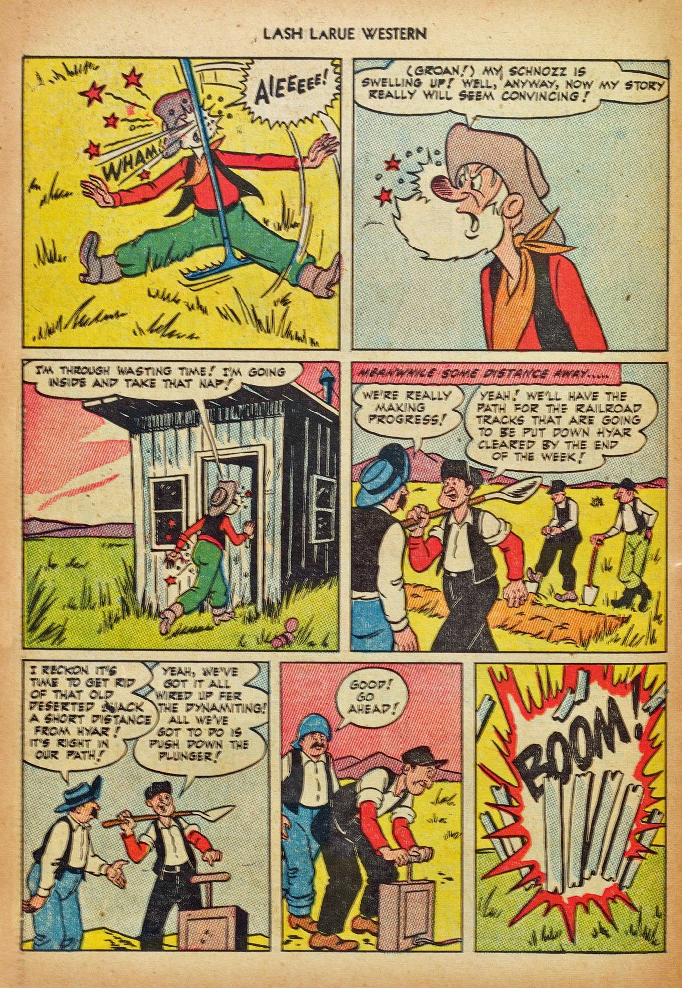 Read online Lash Larue Western (1949) comic -  Issue #44 - 26