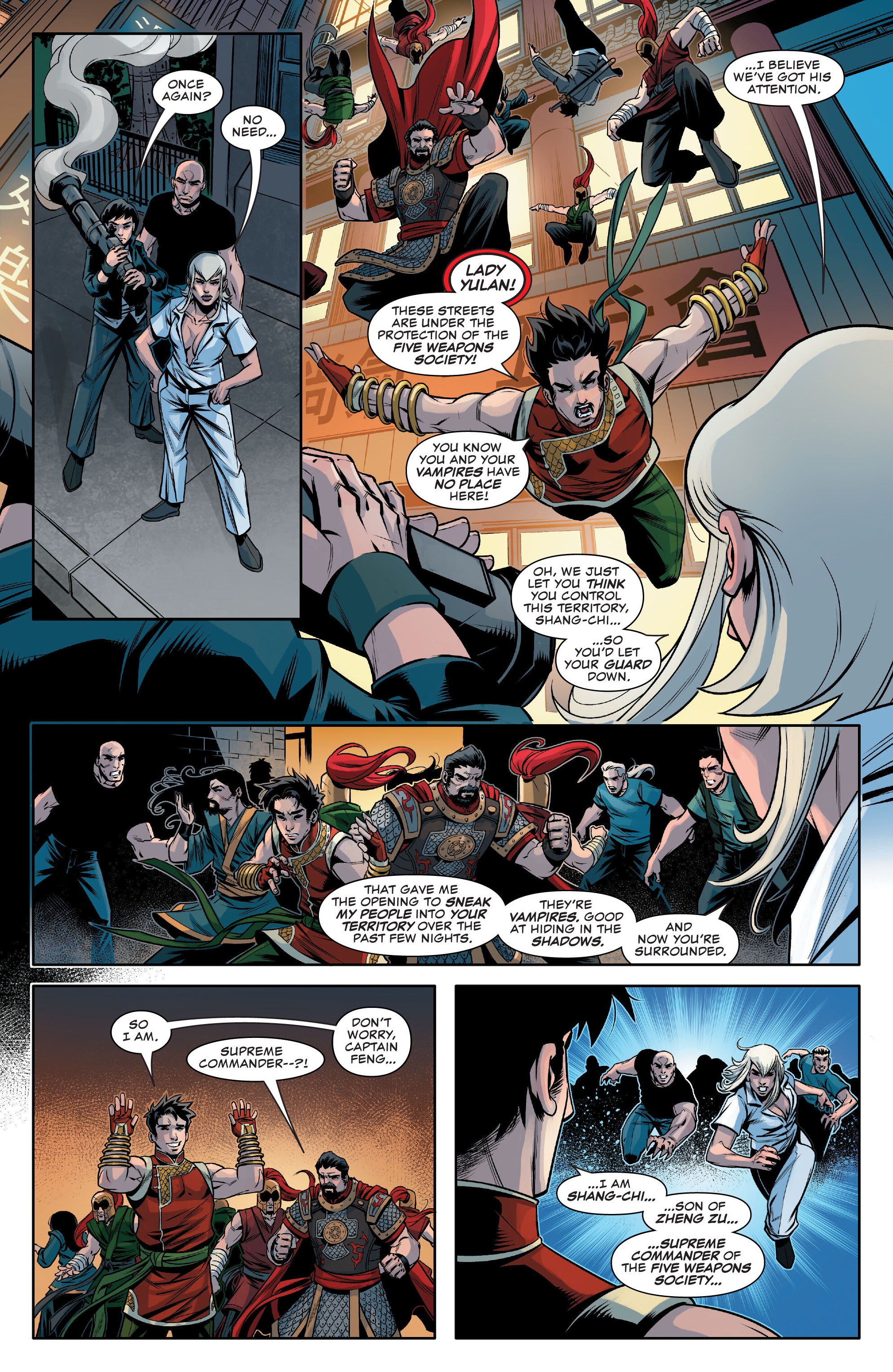 Read online Deadly Hands of Kung Fu: Gang War comic -  Issue #1 - 11
