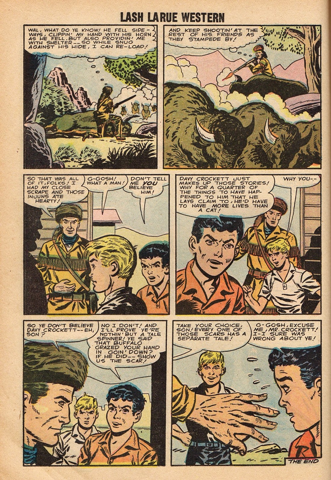 Read online Lash Larue Western (1949) comic -  Issue #67 - 20