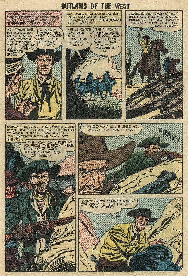 Read online Outlaws of the West comic -  Issue #13 - 17