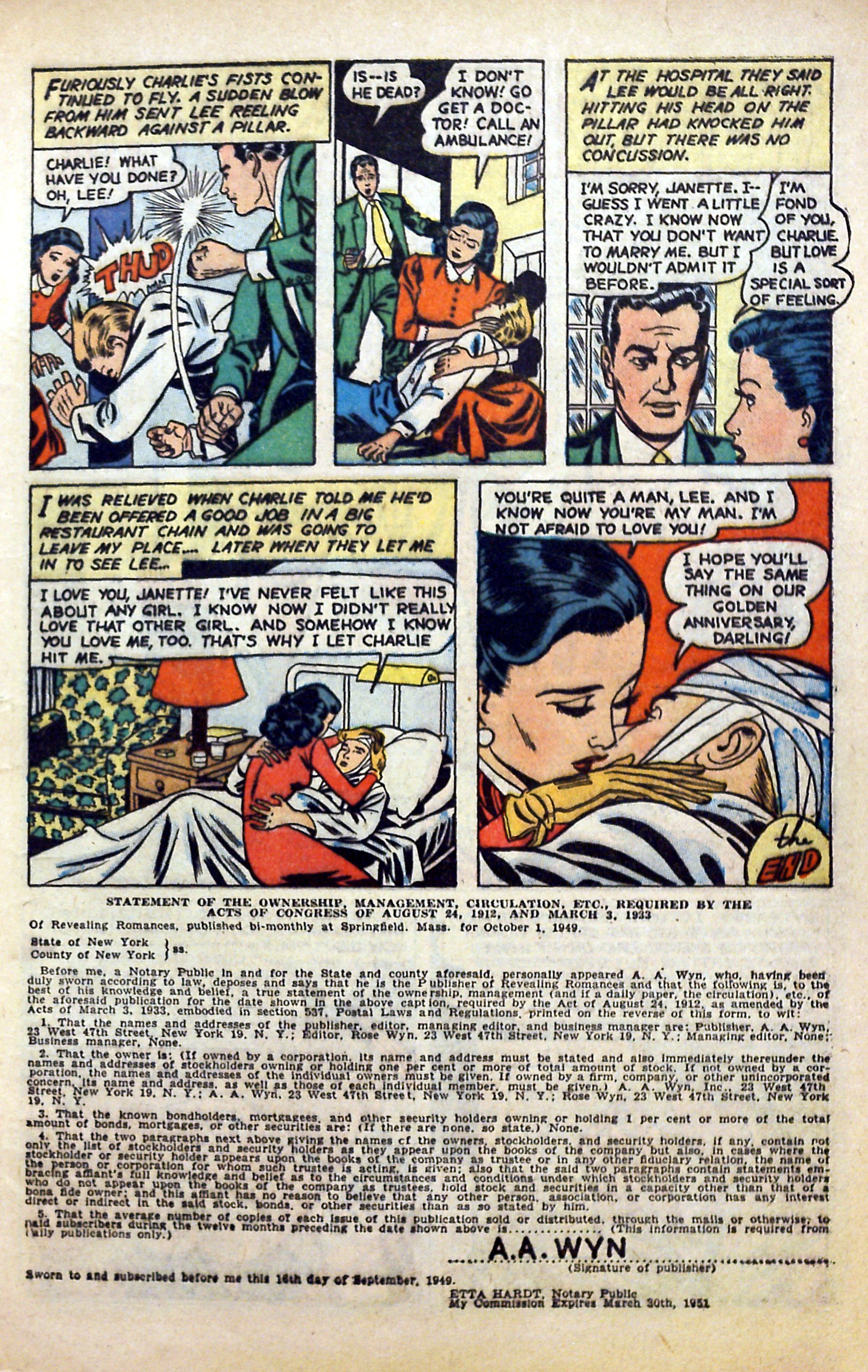 Read online Revealing Romances comic -  Issue #4 - 9